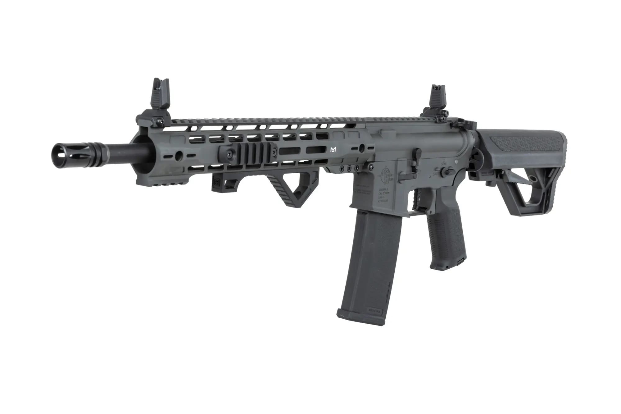 Karabinek szturmowy AEG Specna Arms RRA SA-P14 Prime HAL ETU Heavy Ops Stock High Torque 22TPA - Chaos Grey