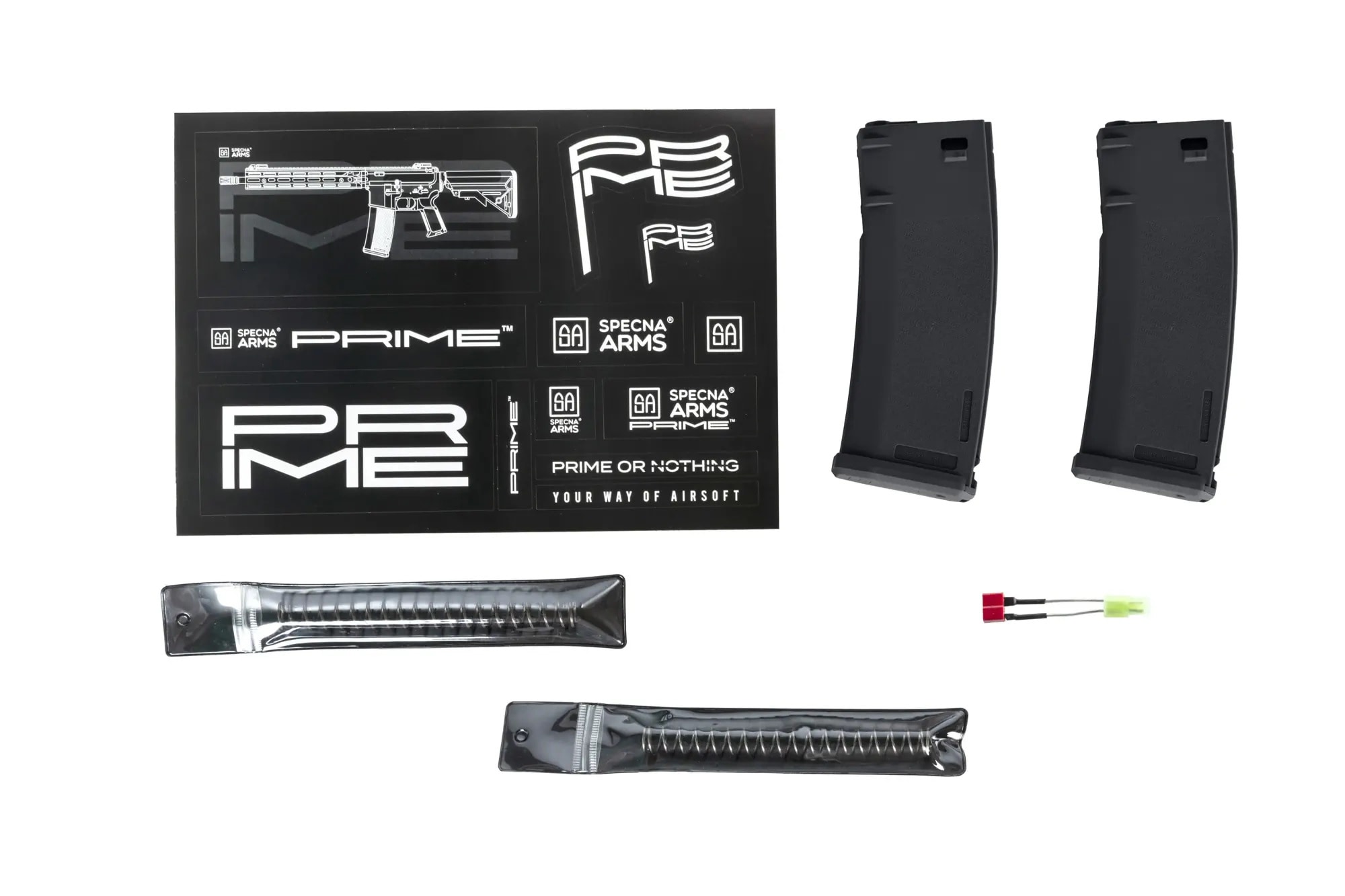 Karabinek szturmowy AEG Specna Arms RRA SA-P14 Prime HAL ETU Heavy Ops Stock High Torque 22TPA - Chaos Grey