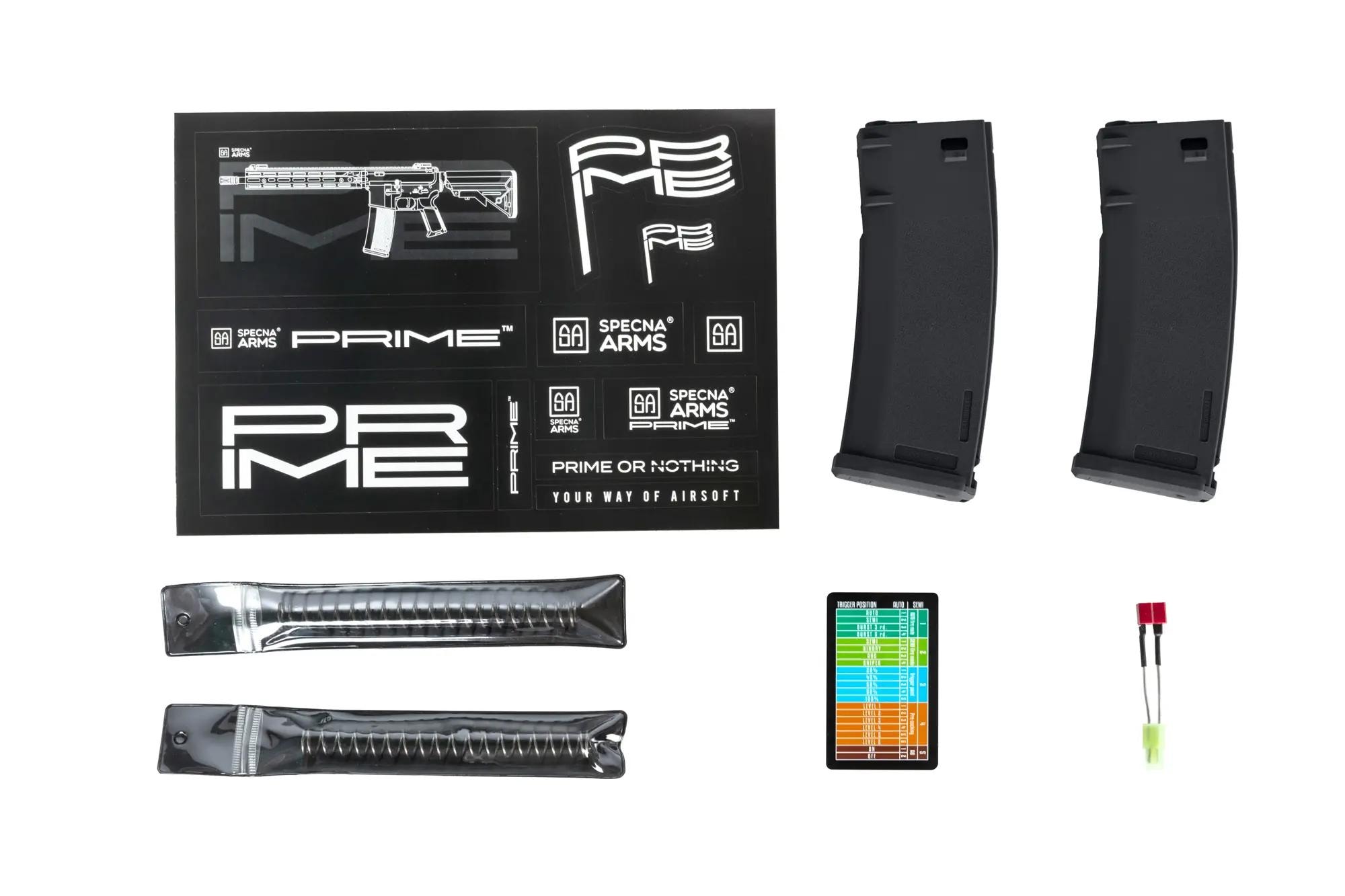Karabinek szturmowy AEG Specna Arms SA-P20 Prime HAL ETU High Torque - Chaos Grey