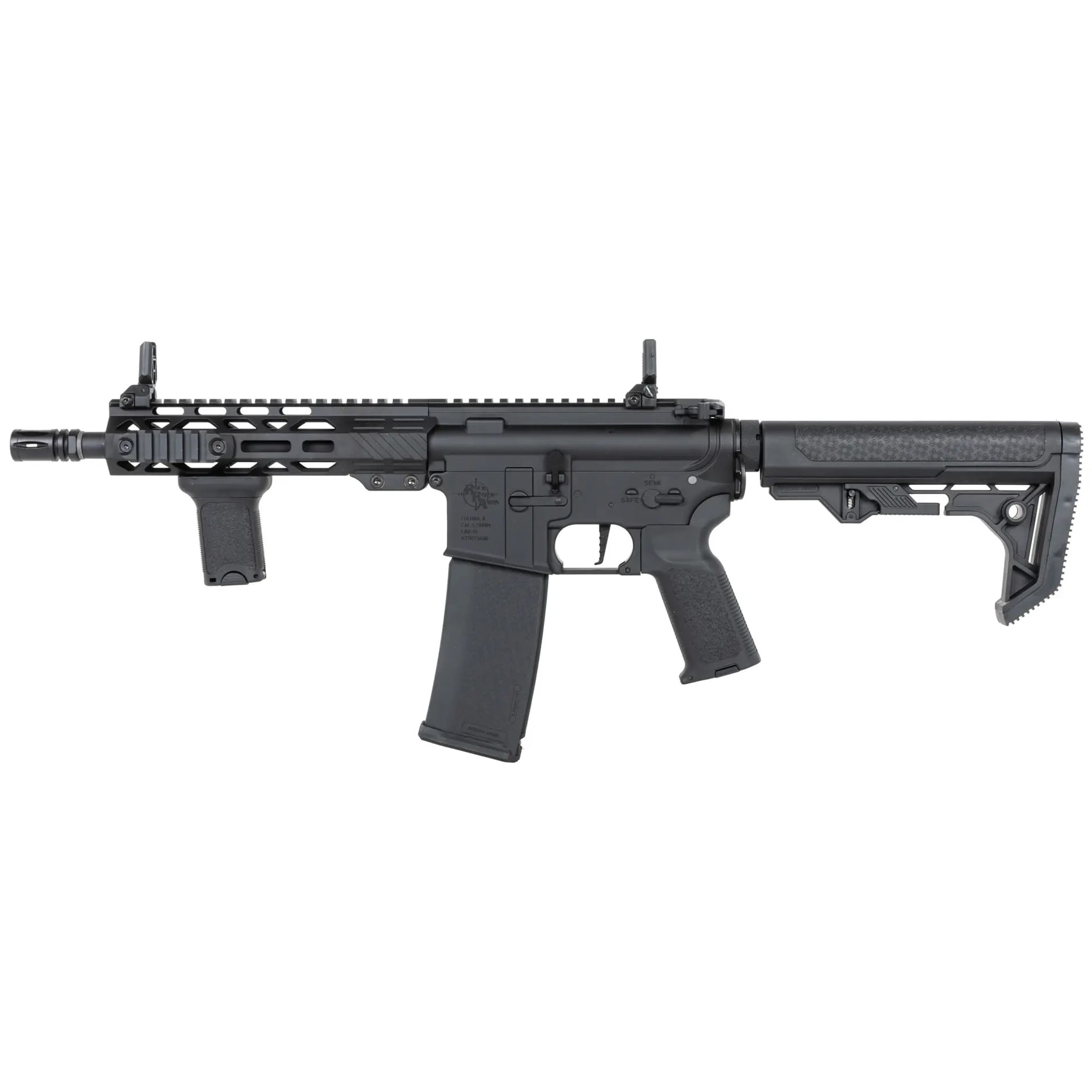 Karabinek szturmowy AEG Specna Arms RRA SA-P25 Prime HAL ETU Light Ops Stock High Torque 22TPA - Black