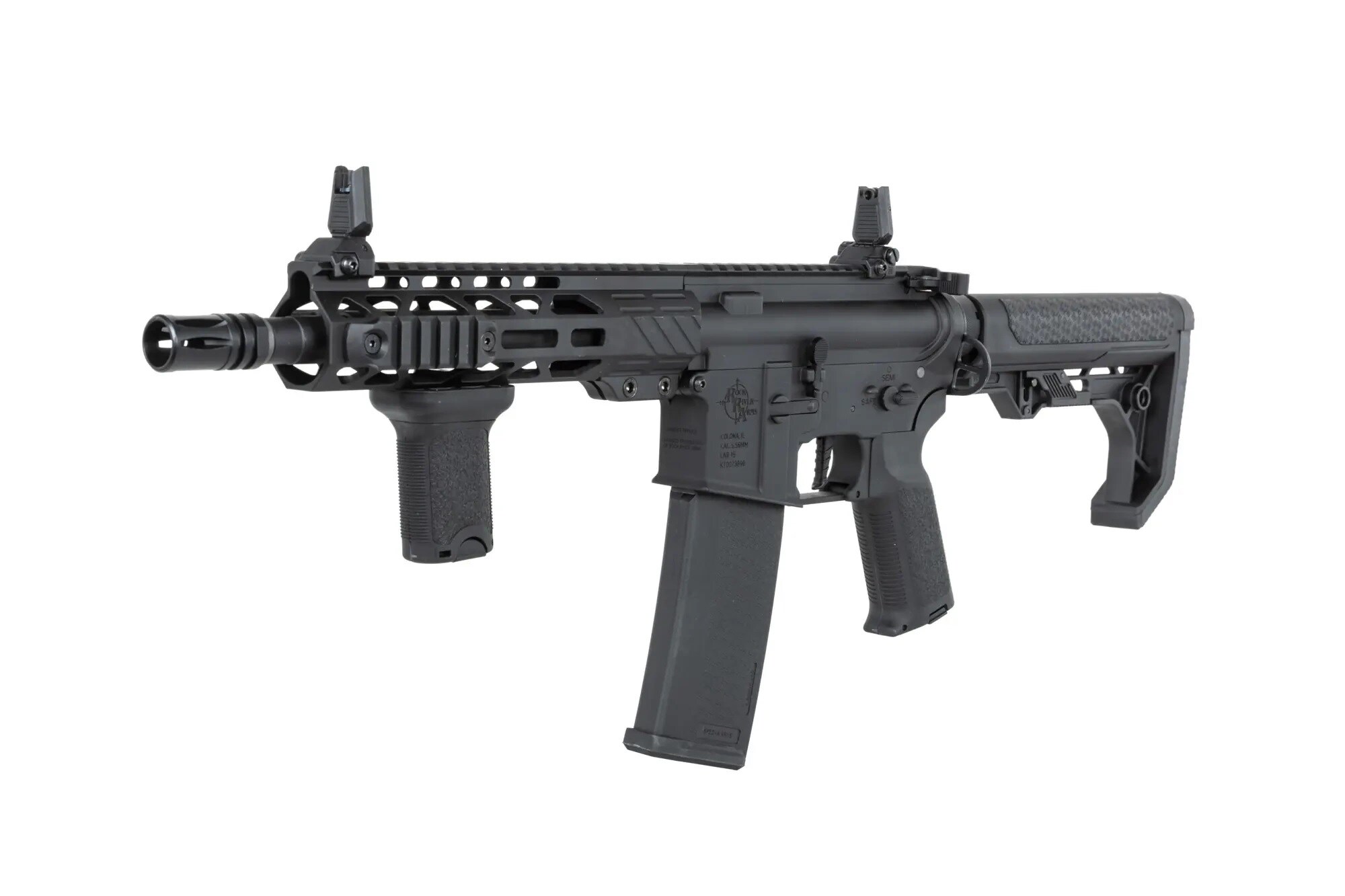 Karabinek szturmowy AEG Specna Arms RRA SA-P25 Prime HAL ETU Light Ops Stock High Torque 22TPA - Black