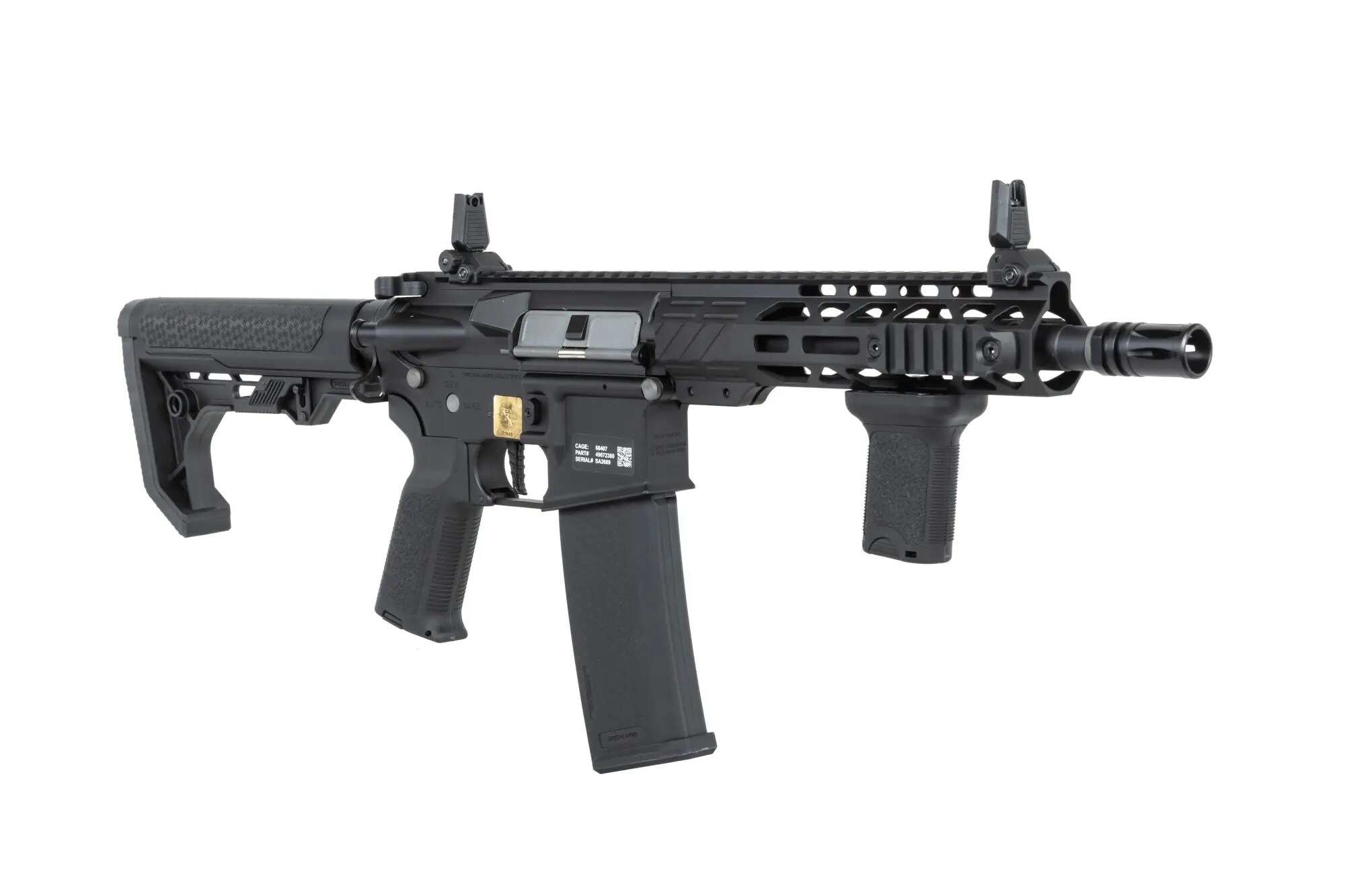 Karabinek szturmowy AEG Specna Arms RRA SA-P25 Prime HAL ETU Light Ops Stock High Torque 22TPA - Black