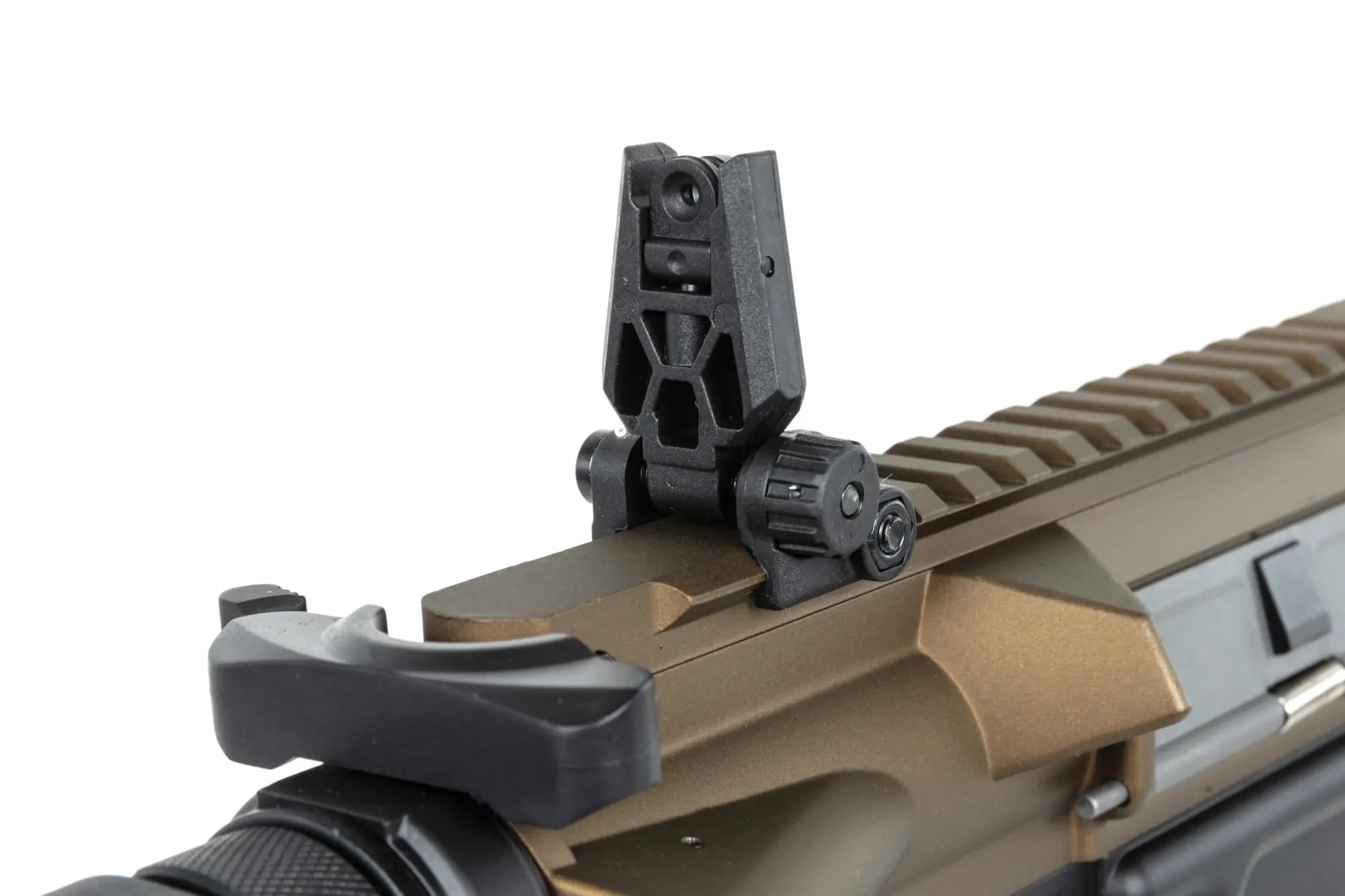 Karabinek szturmowy AEG Specna Arms RRA SA-P25 Prime HAL ETU Light Ops Stock High Torque 22TPA - Half-Tan
