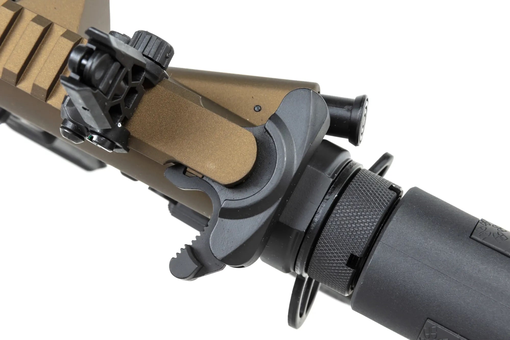Karabinek szturmowy AEG Specna Arms RRA SA-P25 Prime HAL ETU Light Ops Stock High Torque 22TPA - Half-Tan