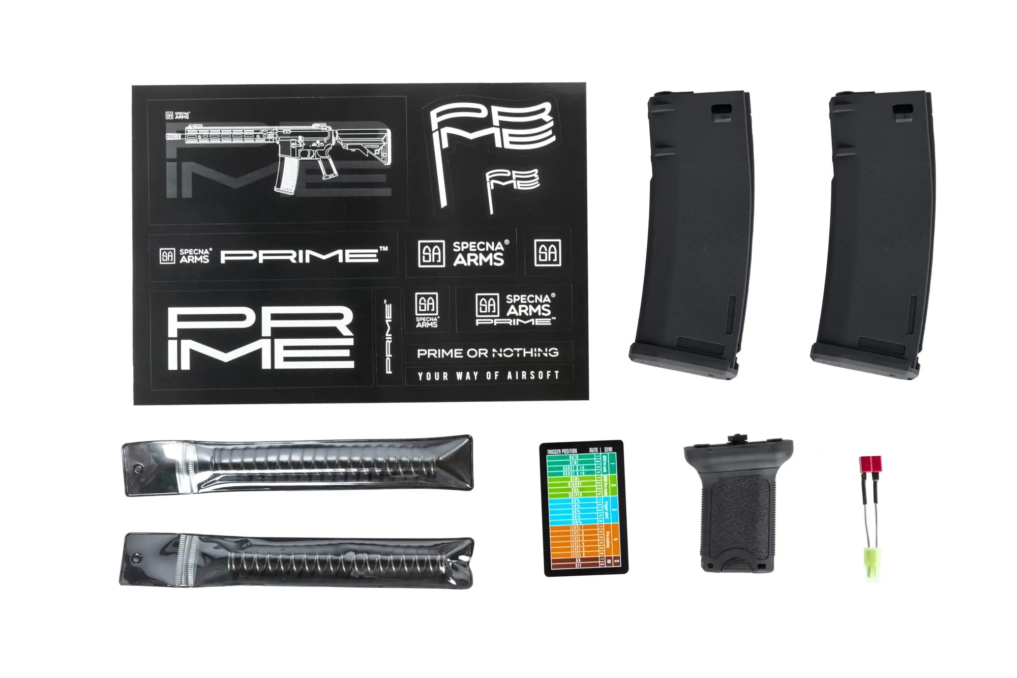 Karabinek szturmowy AEG Specna Arms RRA SA-P25 Prime HAL ETU Light Ops Stock High Torque 22TPA - Half-Tan