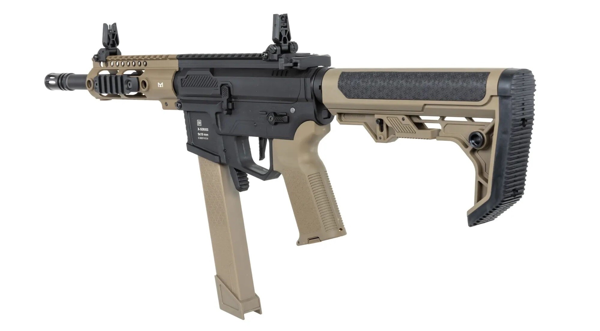 Karabinek szturmowy AEG Specna Arms SA-CX01 Core HAL ETU - Half-Tan