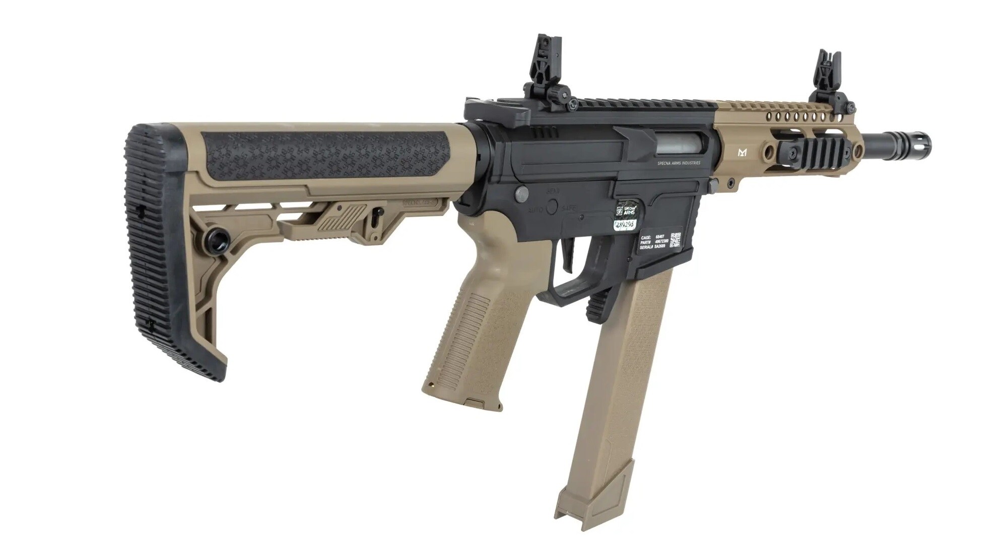 Karabinek szturmowy AEG Specna Arms SA-CX01 Core HAL ETU - Half-Tan