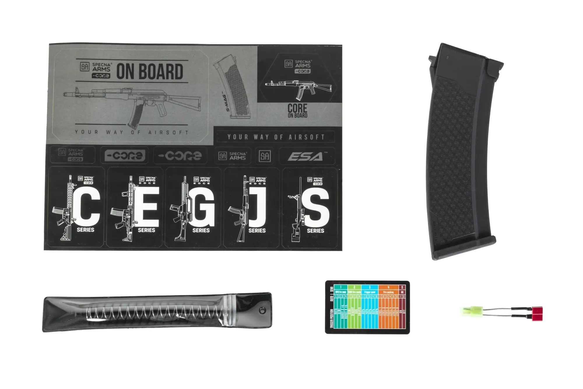 Штурмова гвинтівка AEG Specna Arms SA-J70 CORE HAL ETU Gen. 2