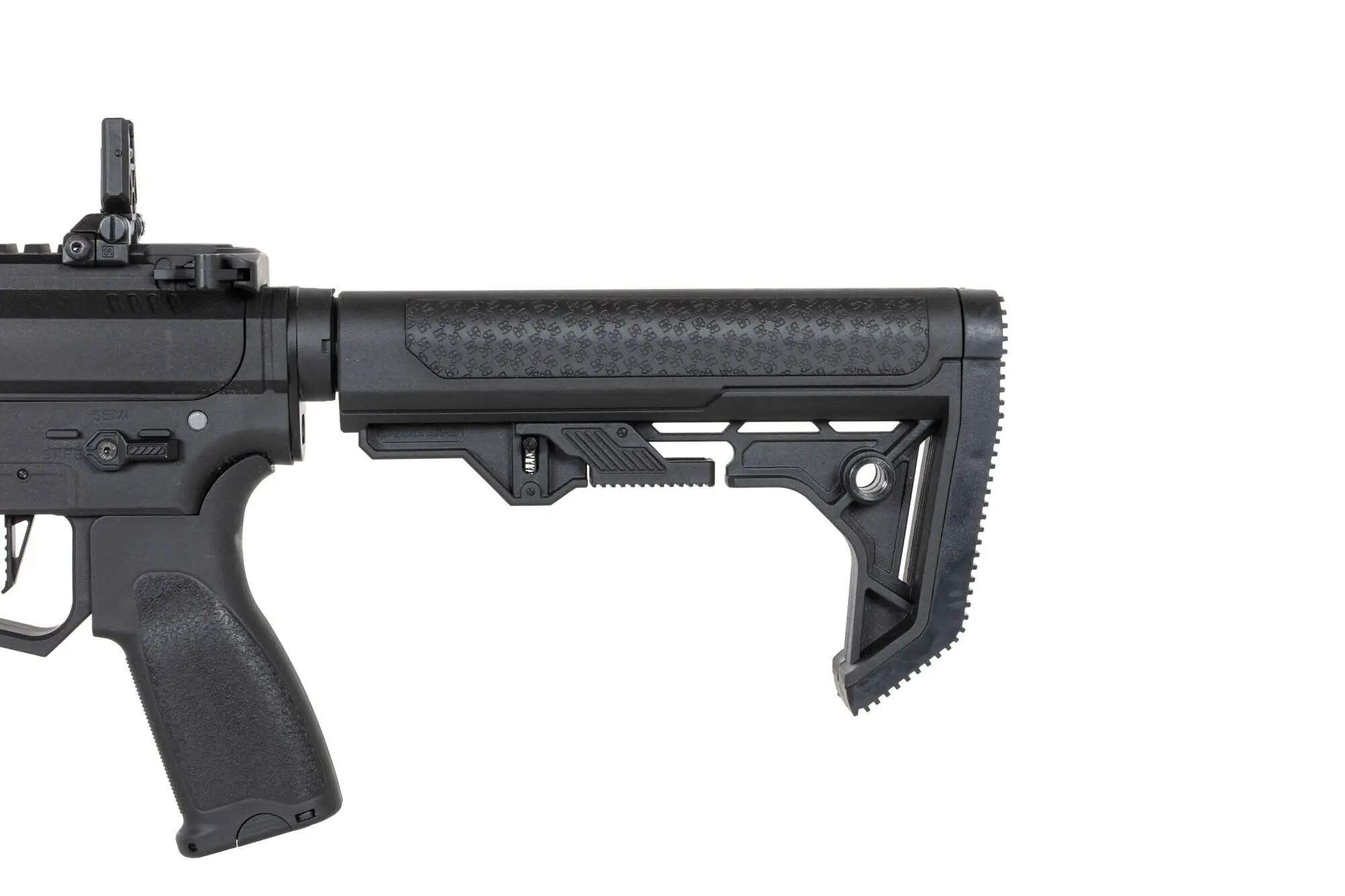 Пістолет-кулемет AEG Specna Arms SA-FX01 Flex HAL ETU з помаранчевим дульним пристроєм - Black
