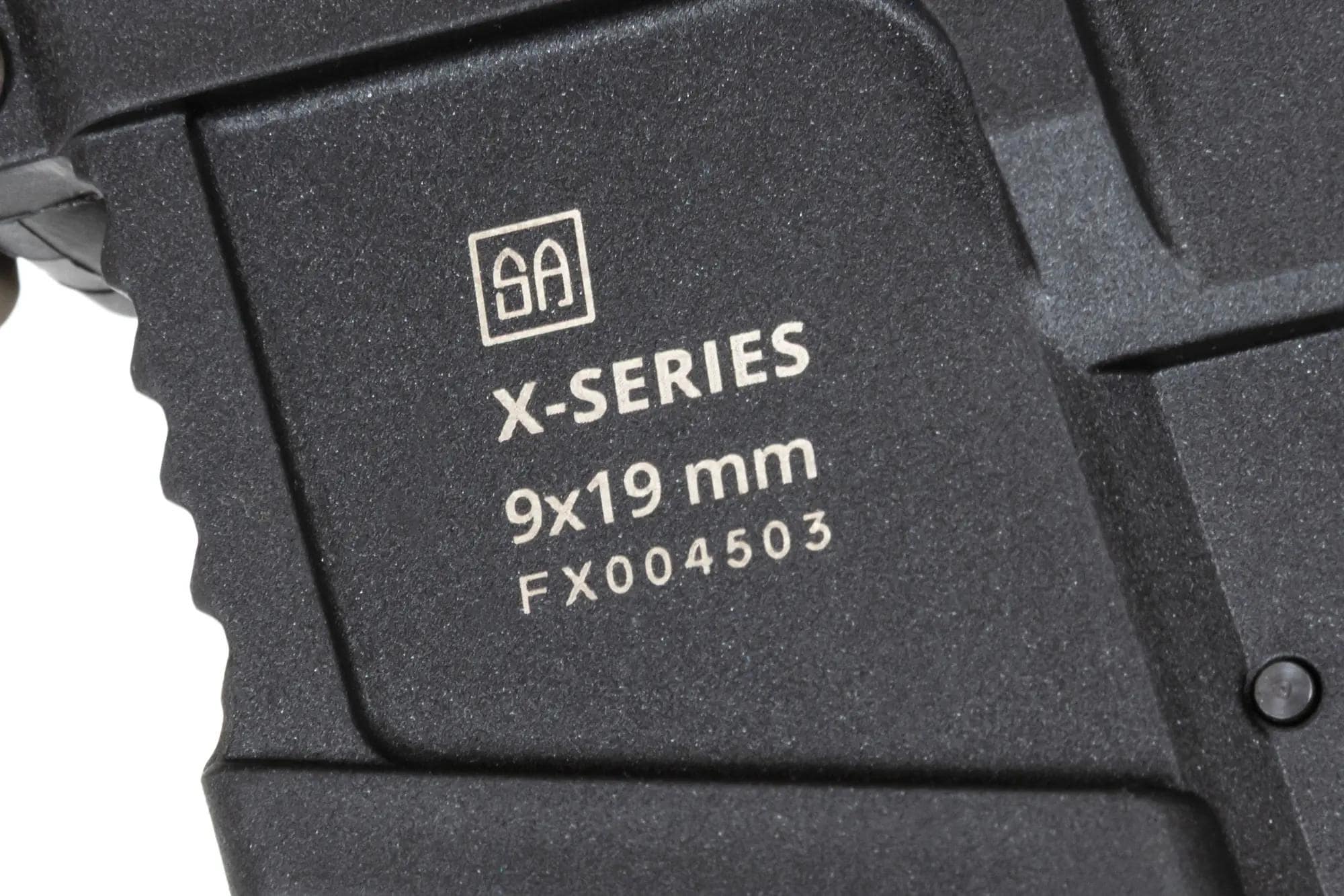 Пістолет-кулемет AEG Specna Arms SA-FX01 Flex HAL ETU з помаранчевим дульним пристроєм - Half-Tan