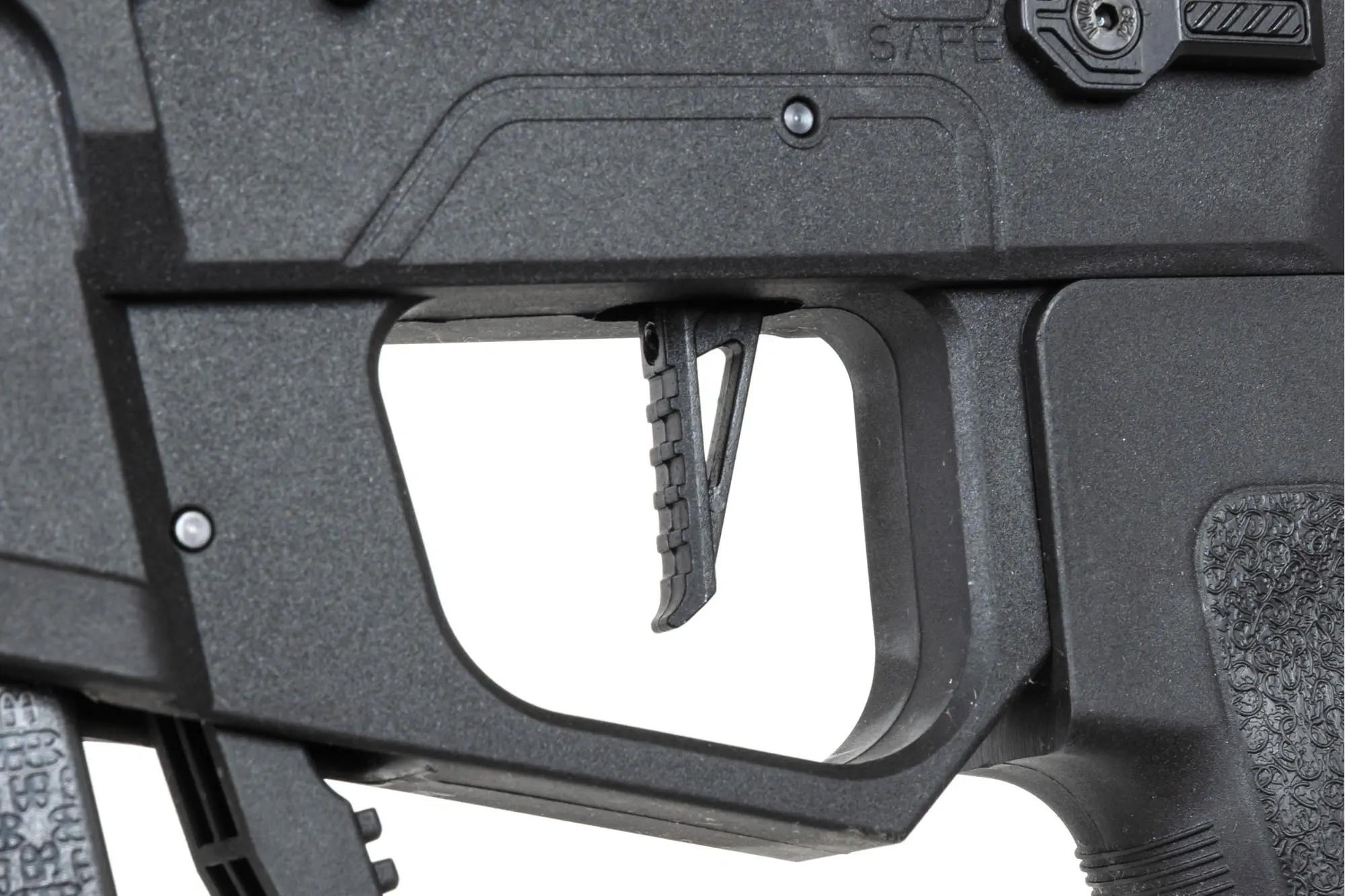 Пістолет-кулемет AEG Specna Arms SA-FX02 Flex HAL ETU з помаранчевим дульним пристроєм - Black