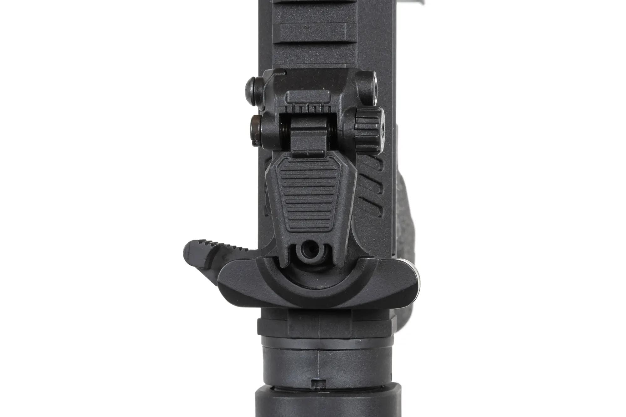 Пістолет-кулемет AEG Specna Arms SA-FX02 Flex HAL ETU з помаранчевим дульним пристроєм - Black