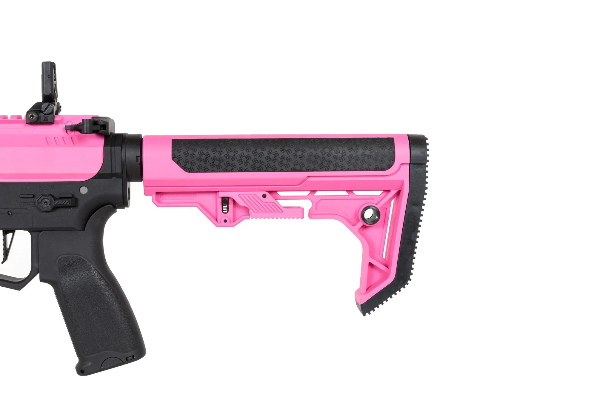 Pistolet maszynowy AEG Specna Arms SA-FX02 Flex HAL ETU z pomarańczowym urządzeniem wylotowym - Pink