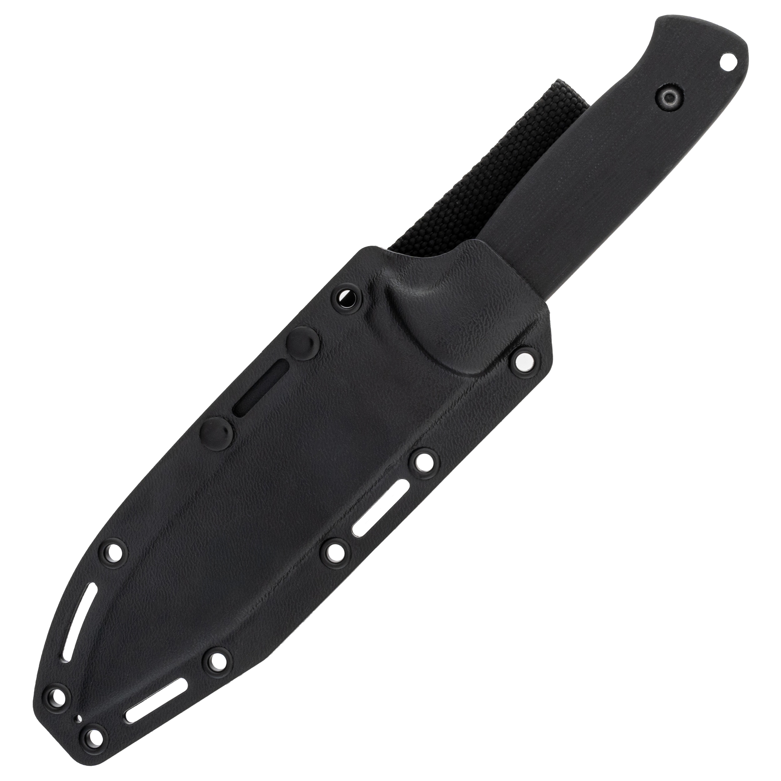 Za-Pas WZ.25 Grom Stonewashed Fixed Blade Knife - Black