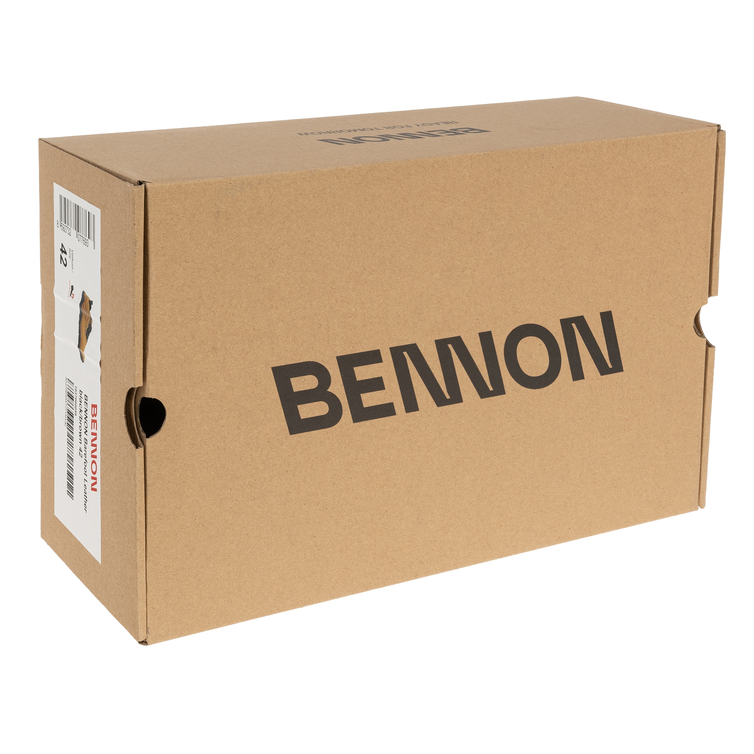 Buty Bennon Barefoot Leather - Black/Brown