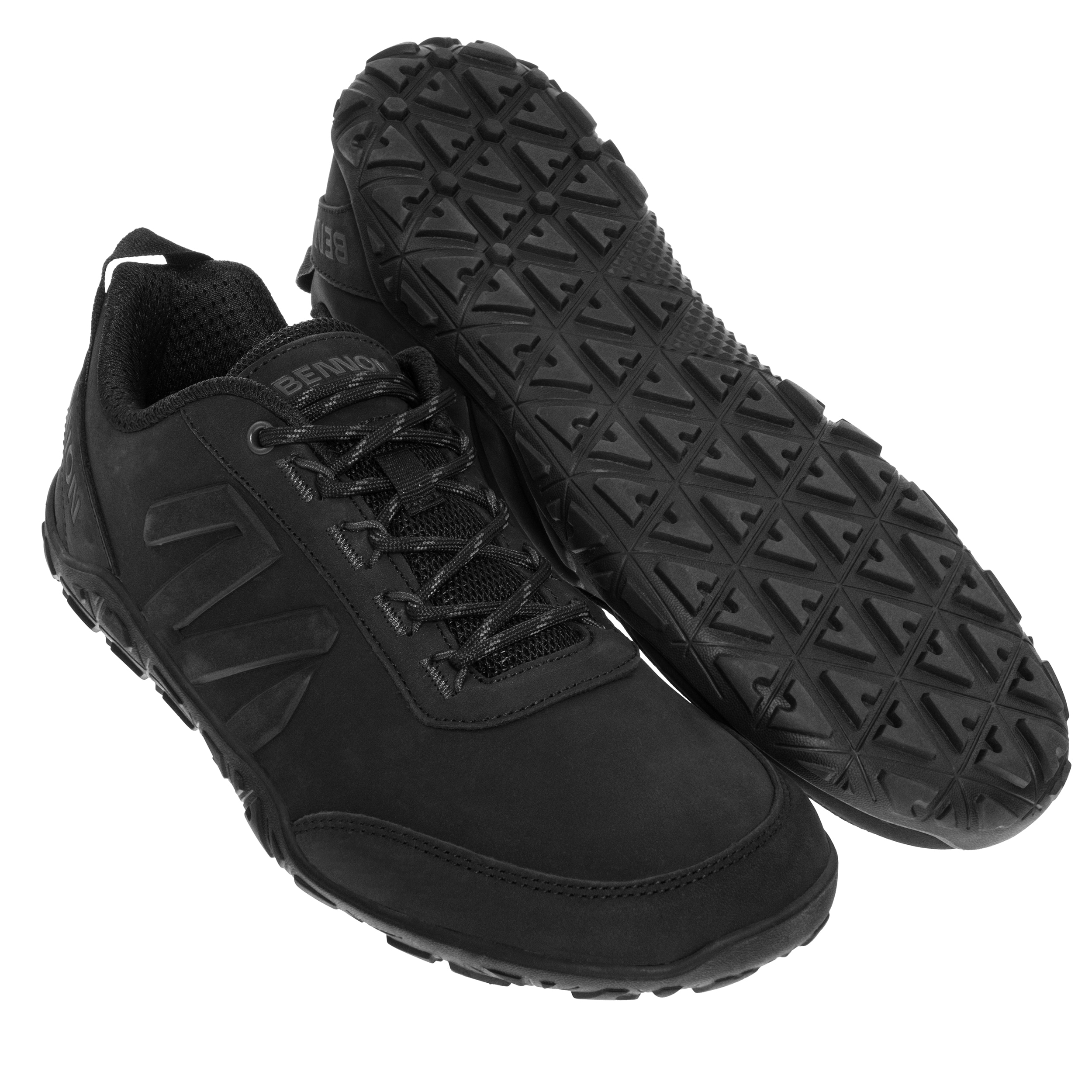 Buty Bennon Barefoot Leather - Graphite/Black