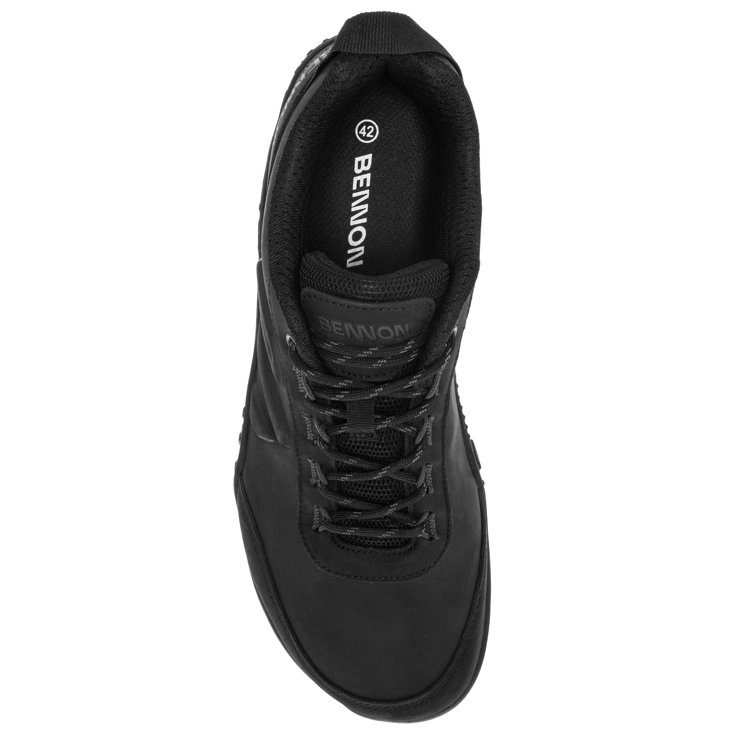 Buty Bennon Barefoot Leather - Graphite/Black