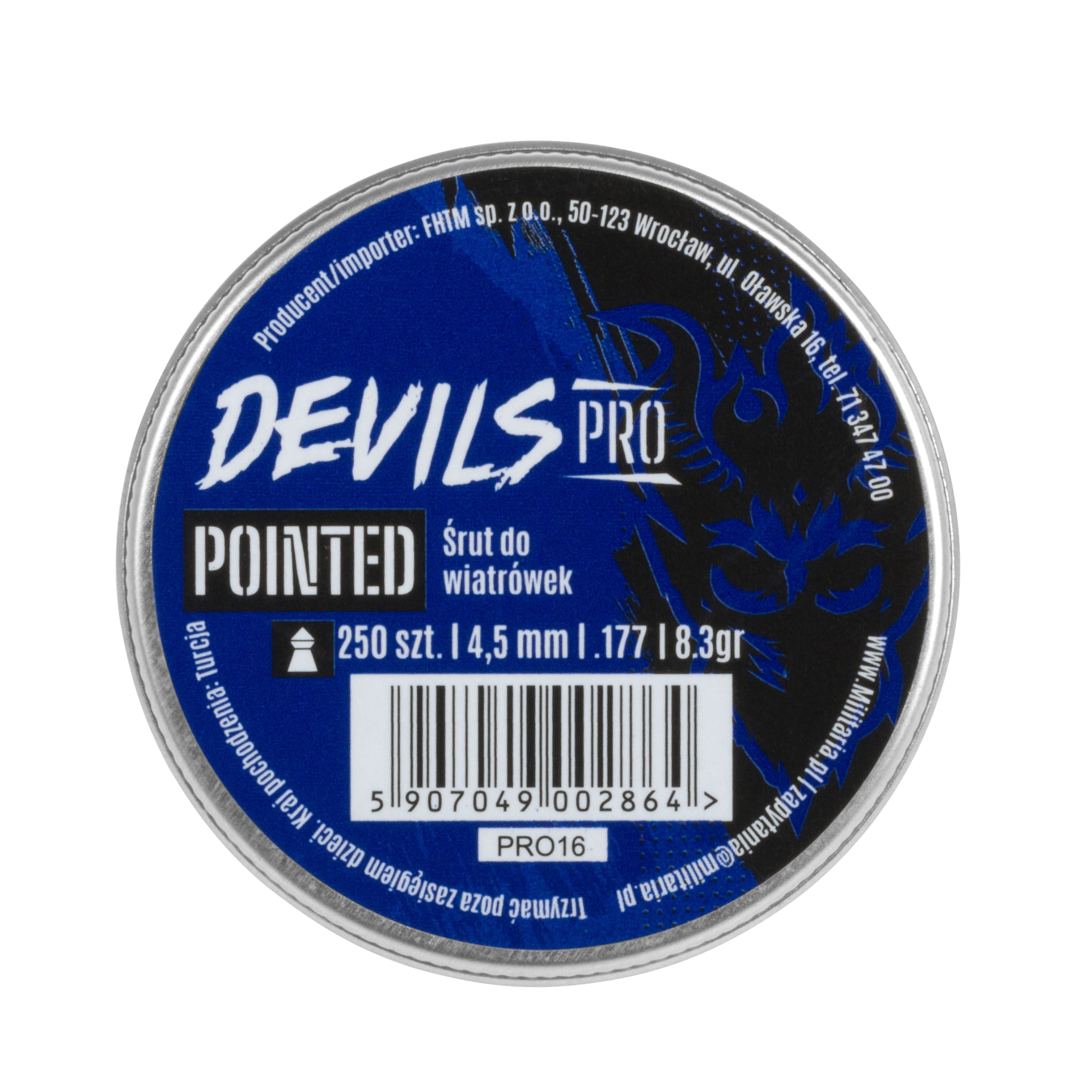 Śrut Devils Pro Sharp 4,5 mm 250 szt.