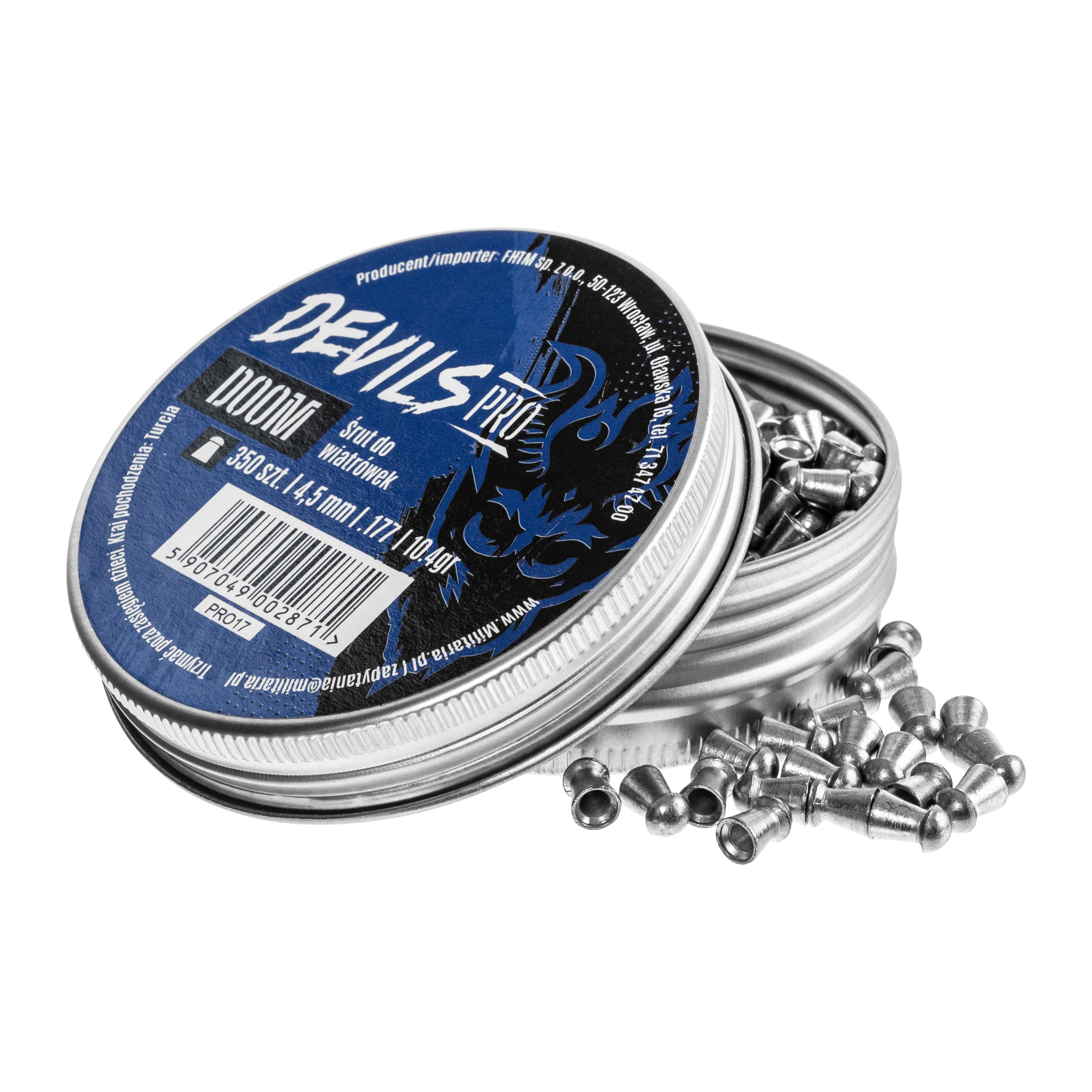 Śrut Devils Pro Middle Doom 4,5 mm - 350 szt.