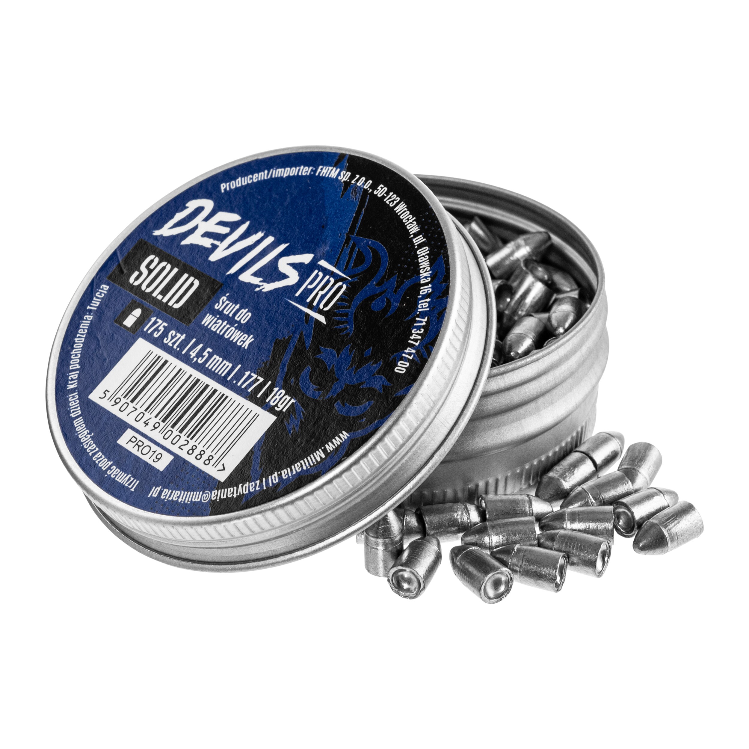 Śrut Devils Pro Solid 4,5 mm 175 szt.