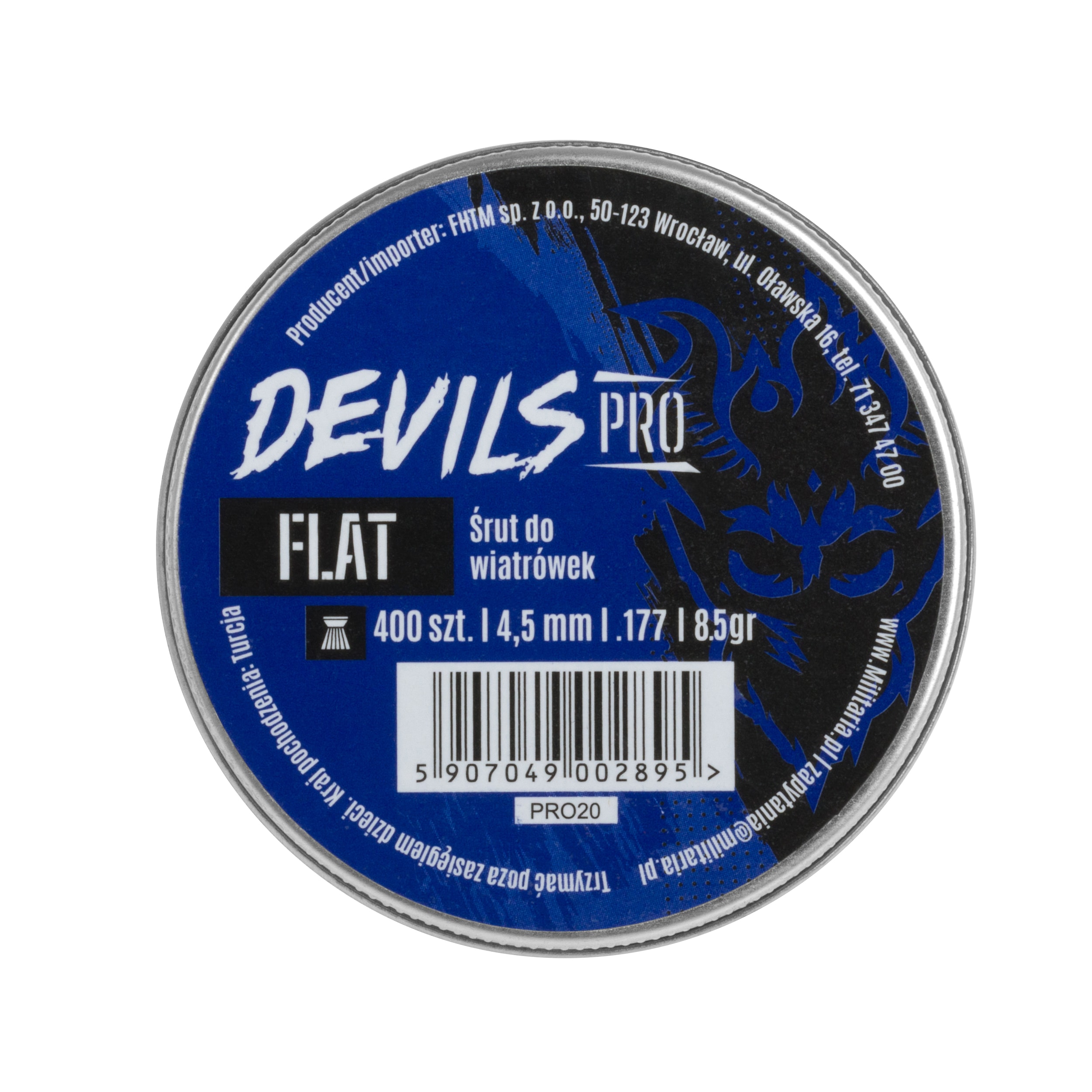 Śrut Devils Pro Match Grooved 4,5 mm 8,5 gr - 400 szt.