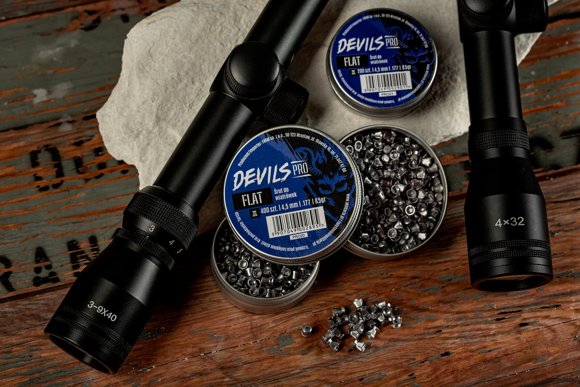 Śrut Devils Pro Match Grooved 4,5 mm 8,5 gr - 400 szt.
