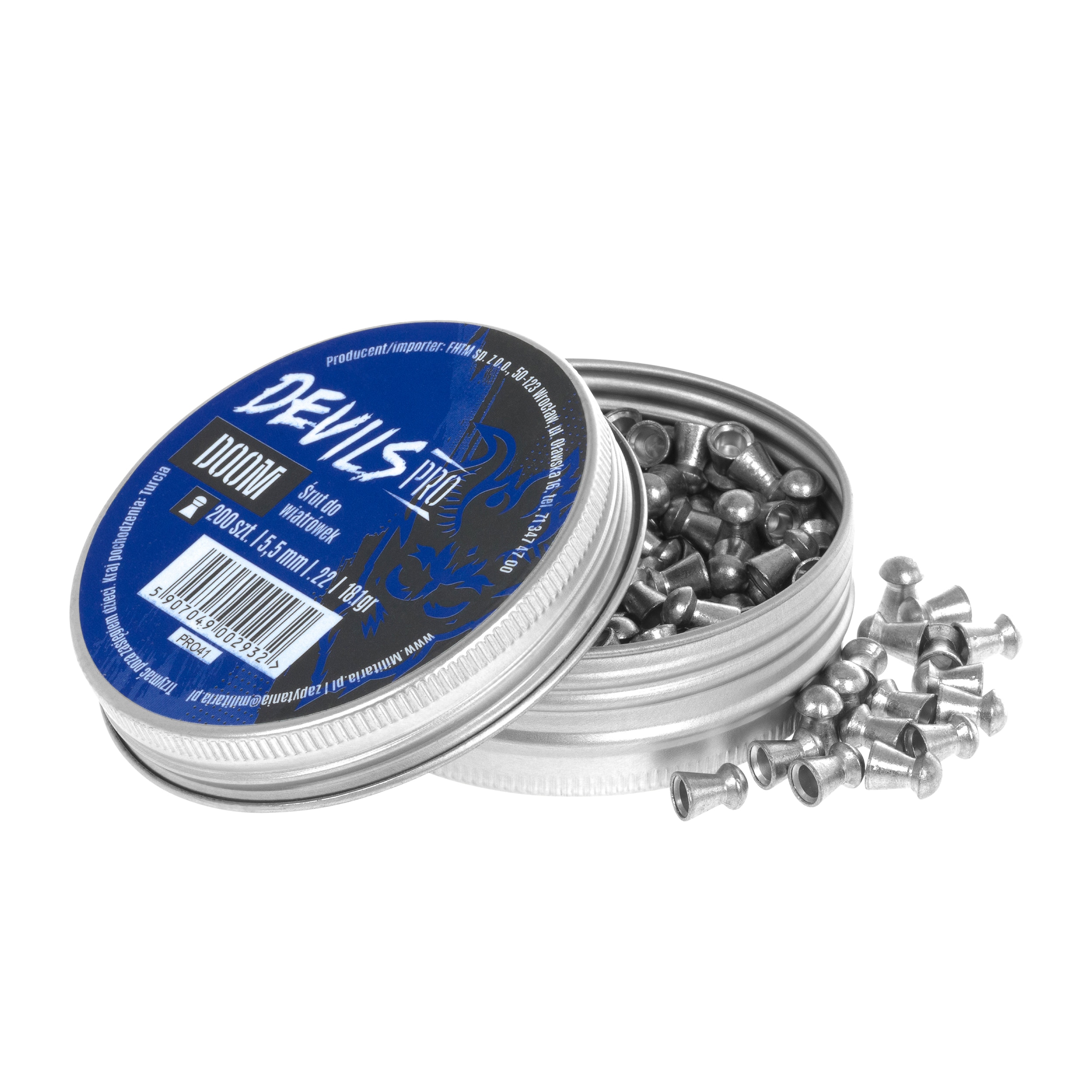 Śrut Devils Pro Doom Heavy 5,5 mm 18,13 gr - 200 szt.