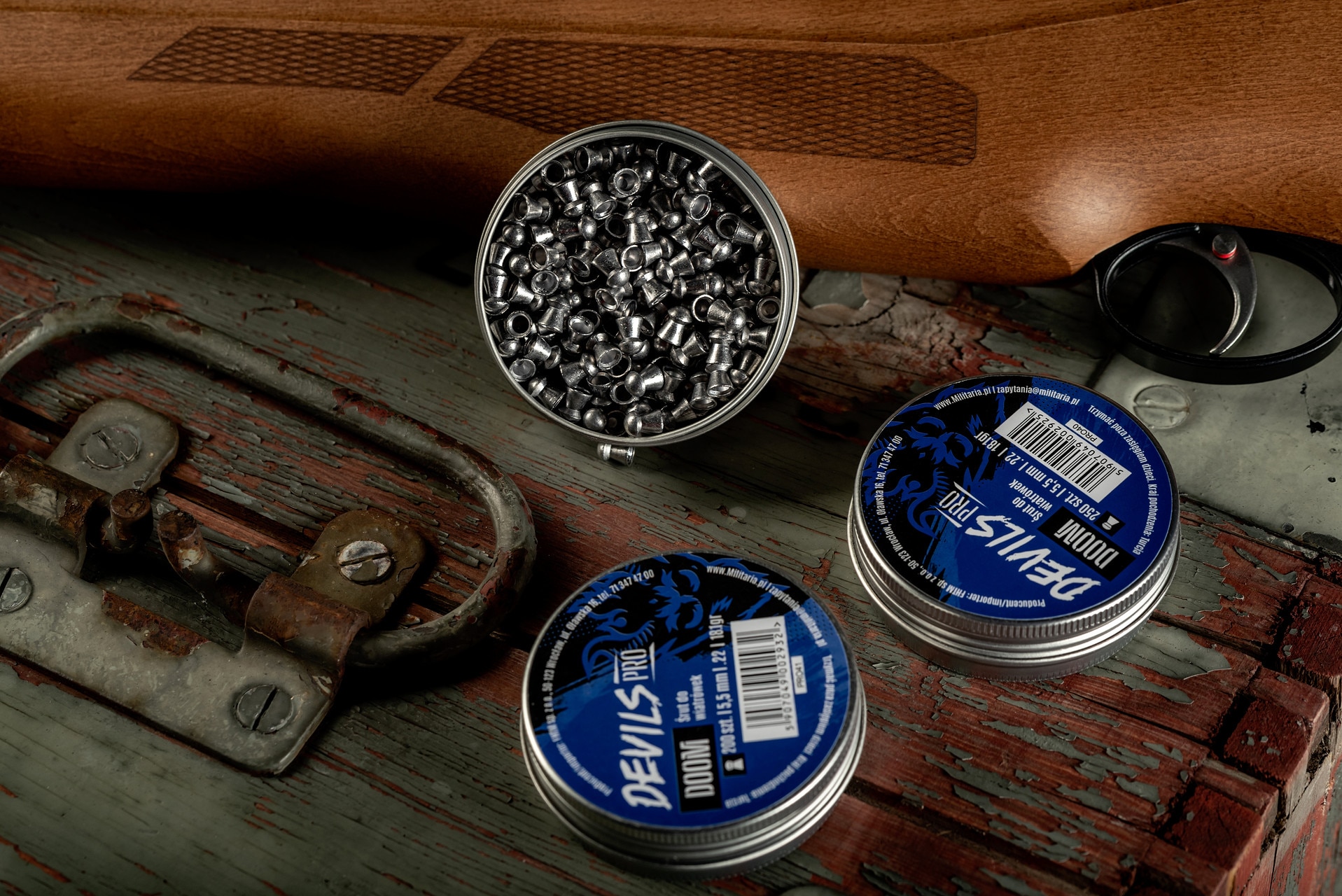 Śrut Devils Pro Doom 5,5 mm 15,43 gr - 250 szt.