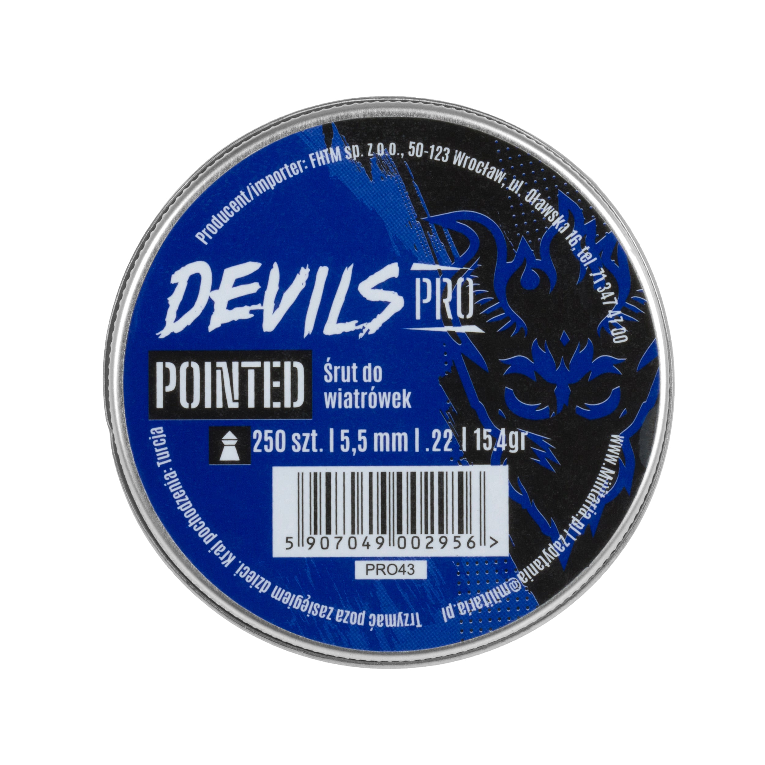 Śrut Devils Pro Sharp 5,5 mm 250 szt.