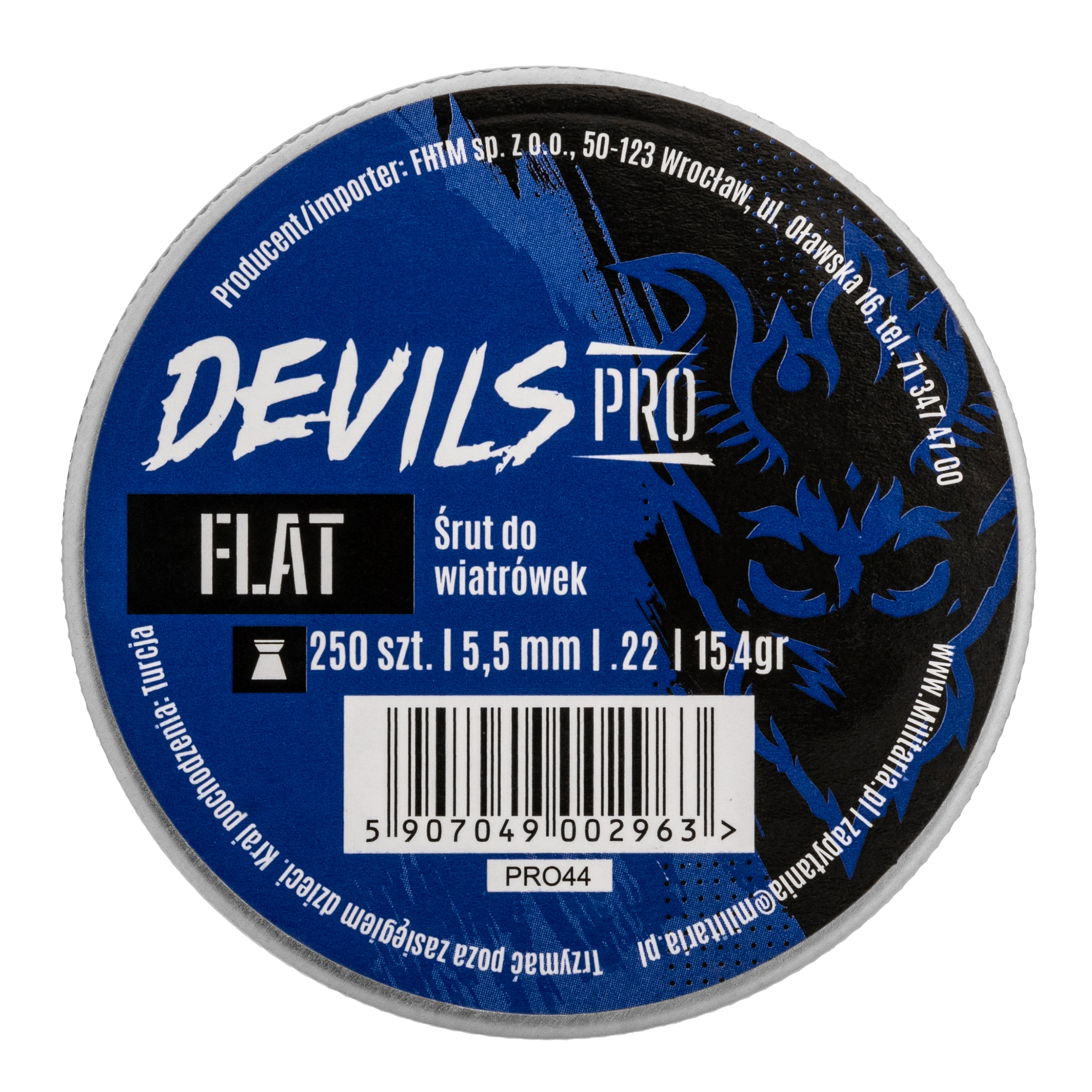 Śrut Devils Pro Match 5,5 mm 15,43 gr - 250 szt.