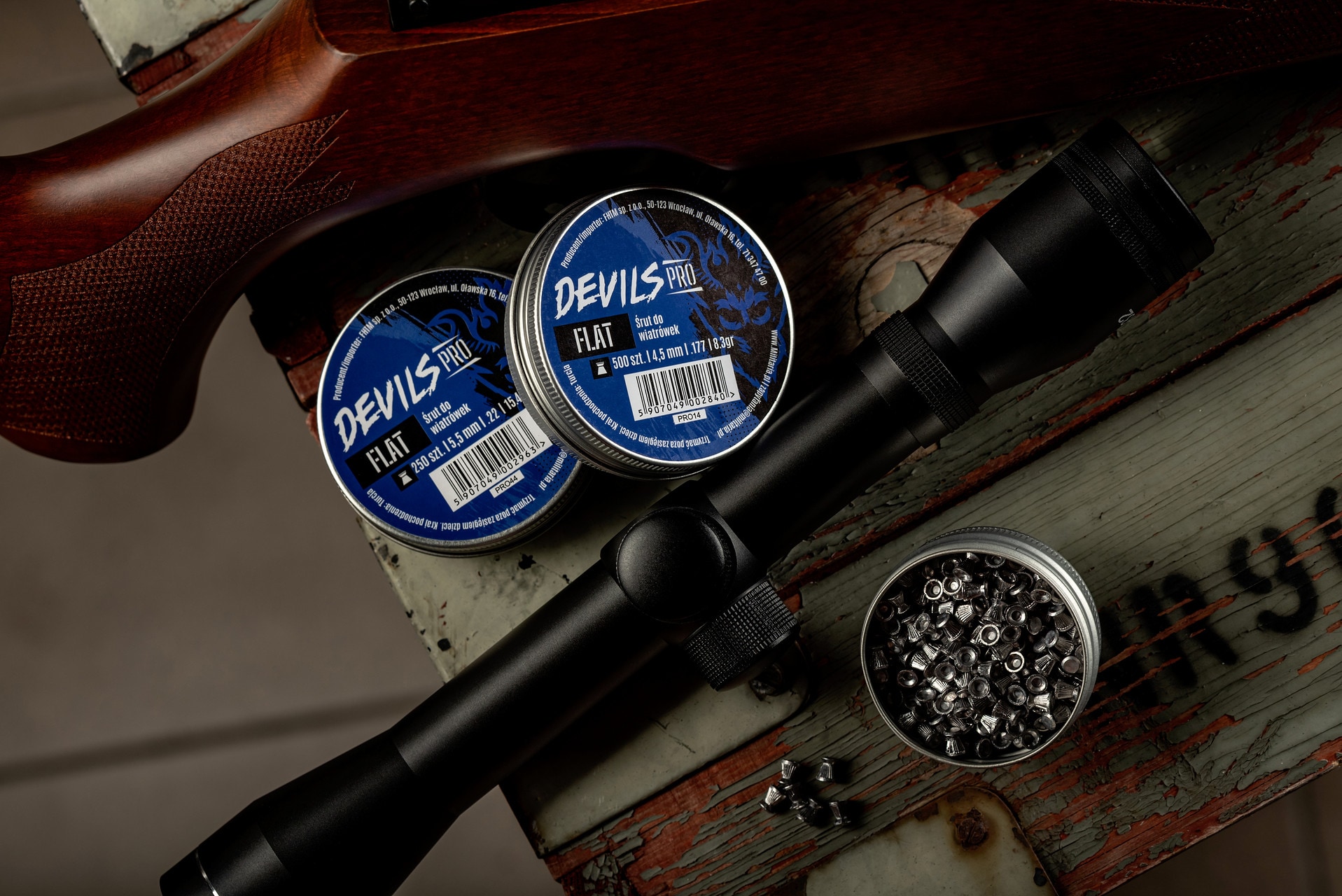 Śrut Devils Pro Match 5,5 mm 15,43 gr - 250 szt.