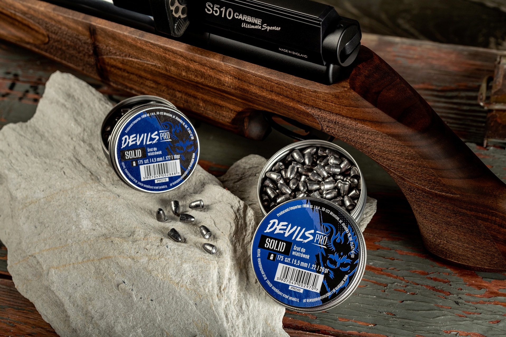 Śrut Devils Pro Solid 5,5 mm 175 szt.