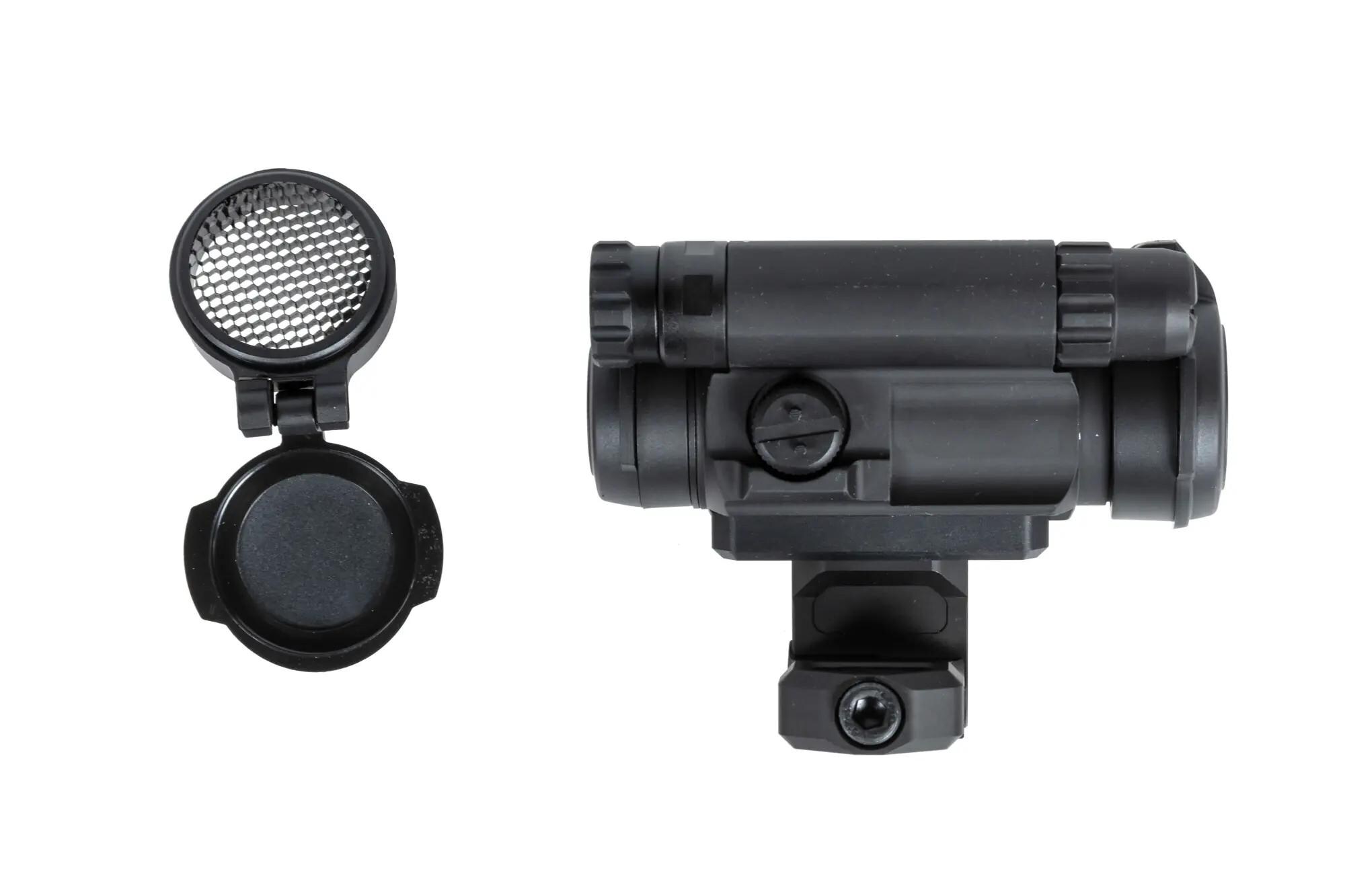 Kolimator JJ Airsoft M5 z regulowanym montażem - Black