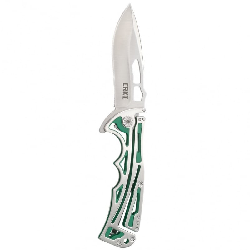 Nóż składany CRKT 5241 Nirk Tighe - Green