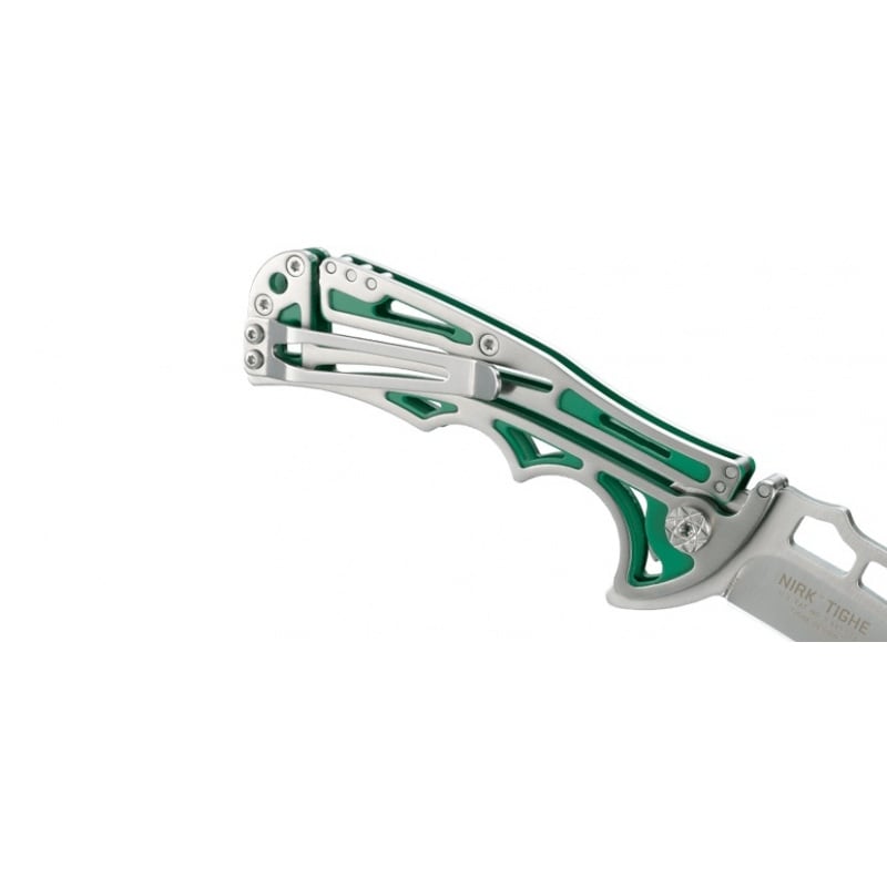 Nóż składany CRKT 5241 Nirk Tighe - Green