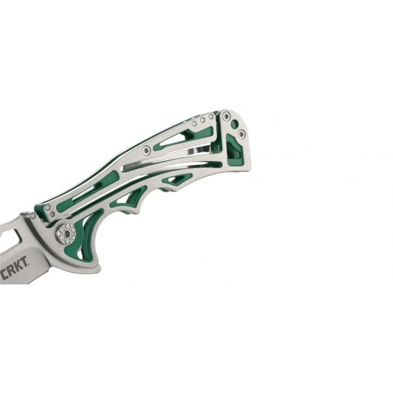 Nóż składany CRKT 5241 Nirk Tighe - Green