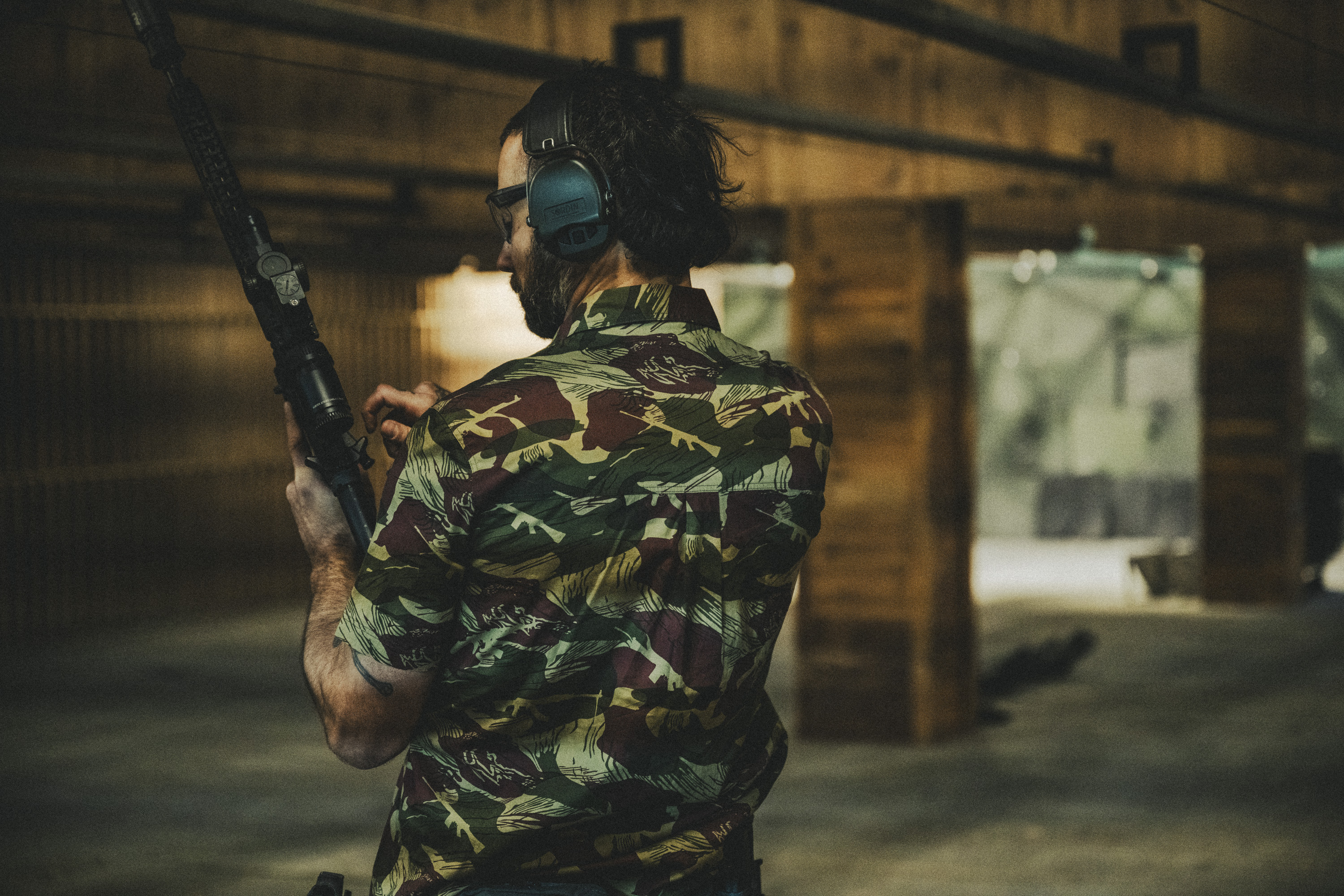 Koszula Helikon-Tex Tactical Hawaiian Short Sleeve - Brushstroke Camo