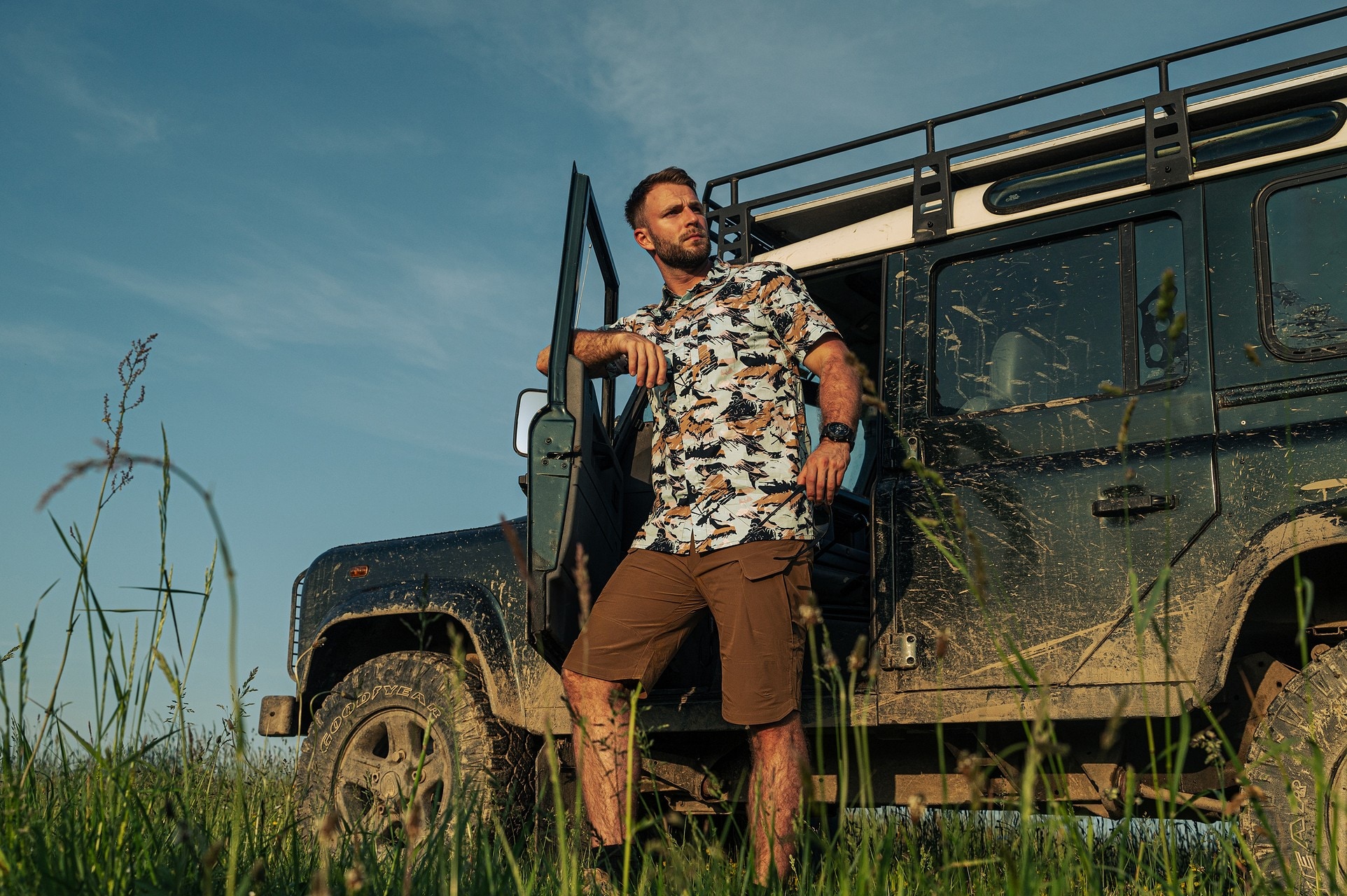 Сорочка Helikon-Tex Tactical Hawaiian Short Sleeve - Pacific