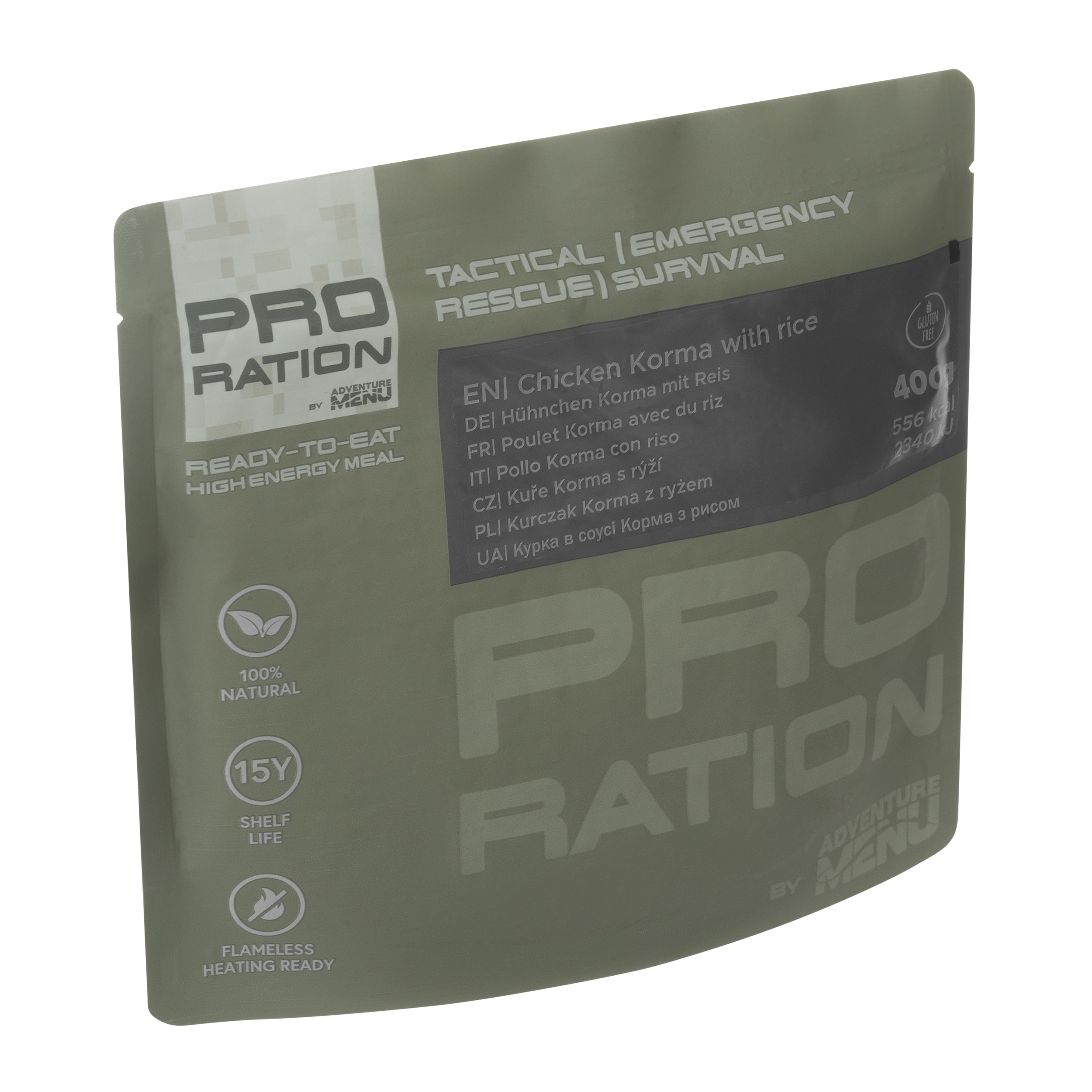 Danie gotowe Pro Ration Kurczak korma z ryżem 400 g