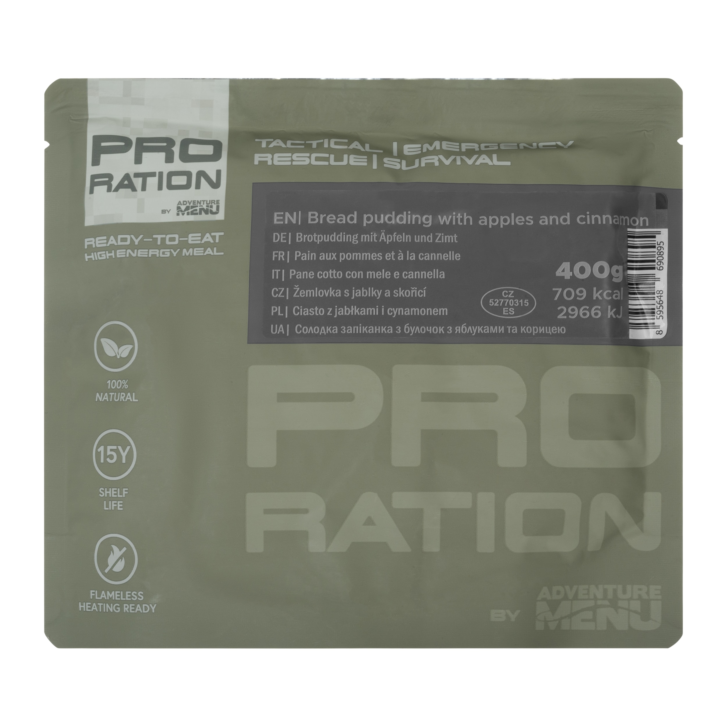 Danie gotowe Pro Ration Bułki jabłkowo-cynamonowe 400 g