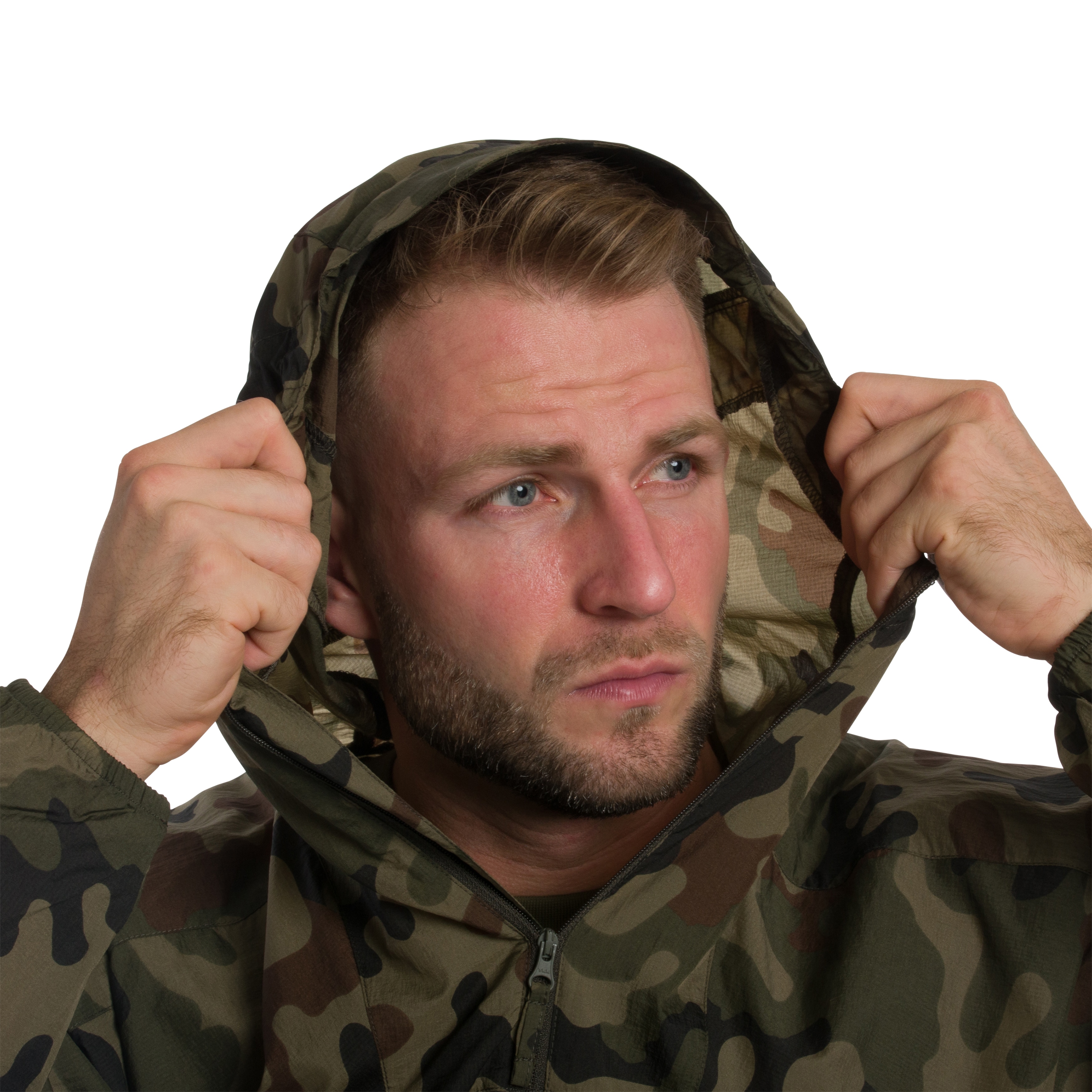 Куртка Helikon Windrunner Windshirt WindPack - wz.93 Pantera PL Woodland