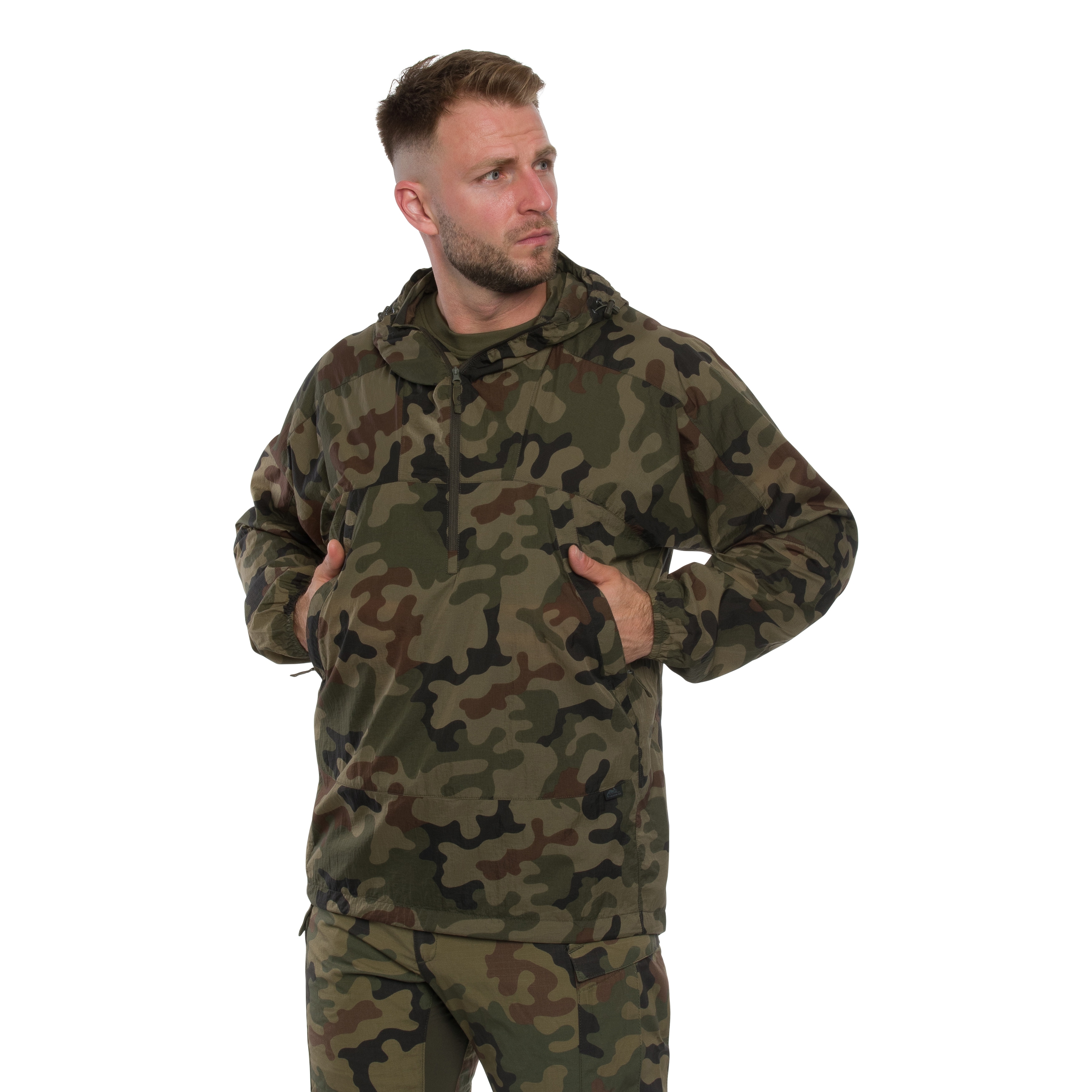 Kurtka Helikon-Tex Windrunner Windshirt WindPack - wz.93 Pantera PL Woodland