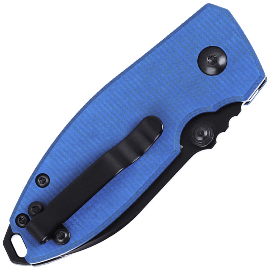 Nóż składany CRKT Squid Button Lock - Blue