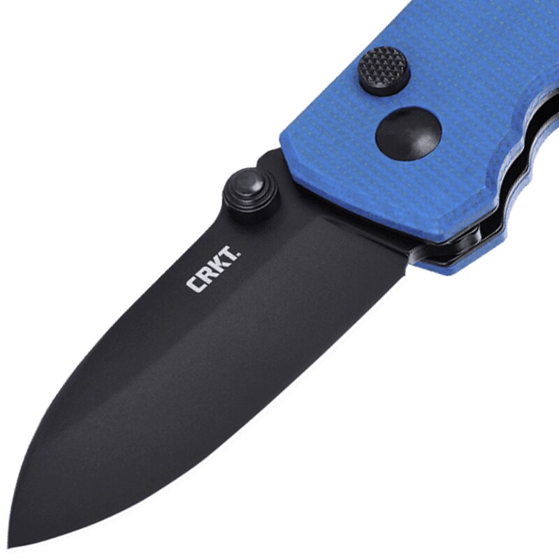 Nóż składany CRKT Squid Button Lock - Blue