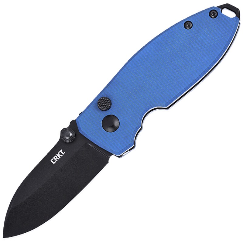 Nóż składany CRKT Squid Button Lock - Blue