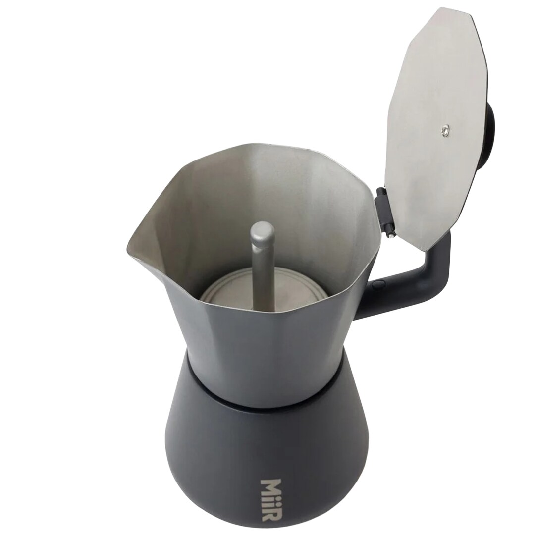 Kawiarka turystyczna MiiR New Standard Moka Pot 300 ml - Black