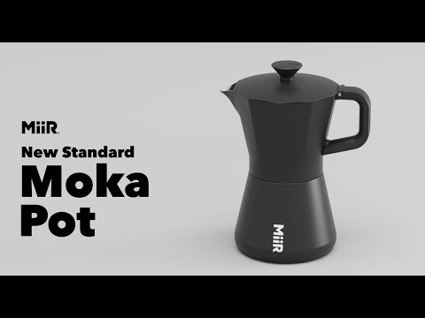 Kawiarka turystyczna MiiR New Standard Moka Pot 300 ml - Black