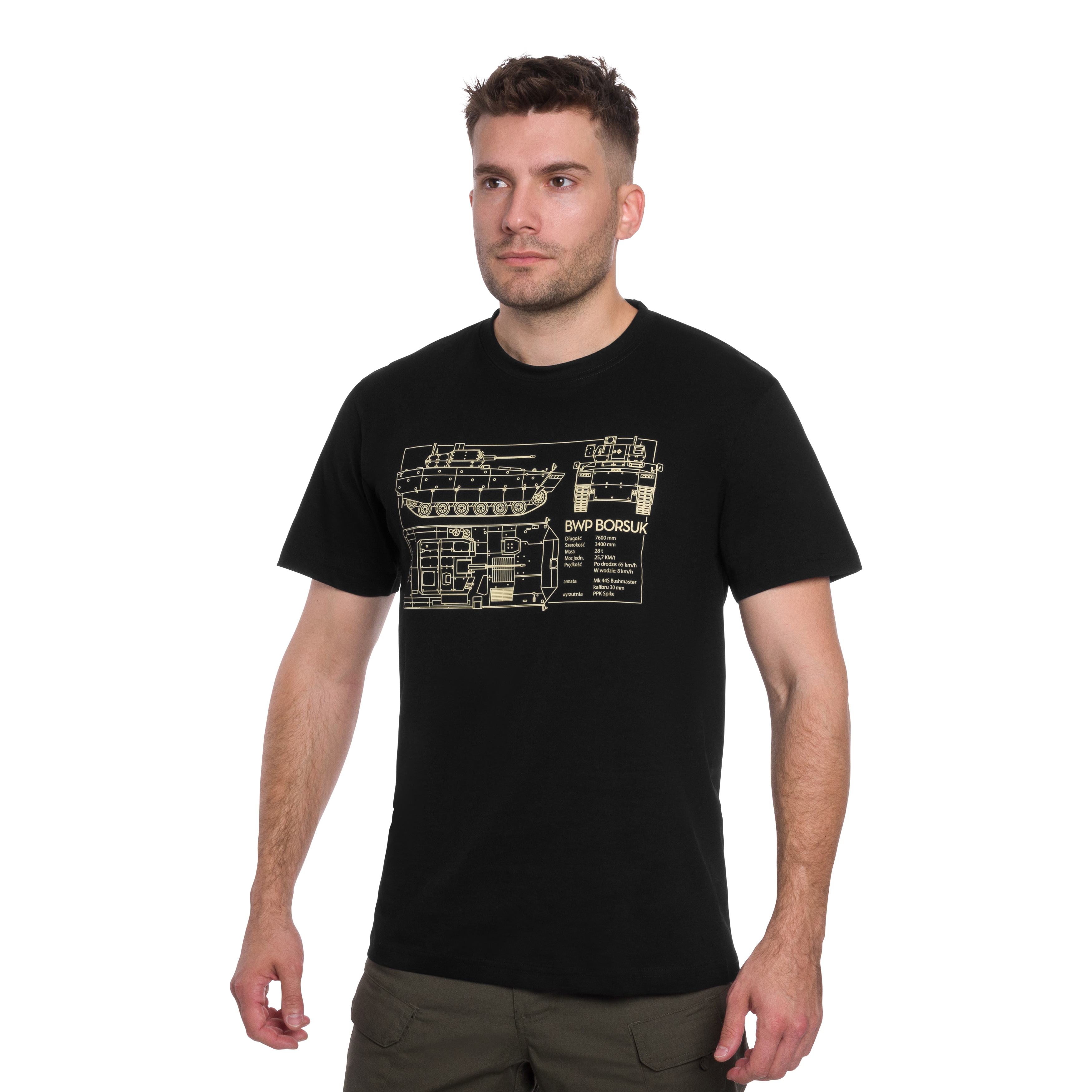 Футболка T-Shirt Borsuk - Black