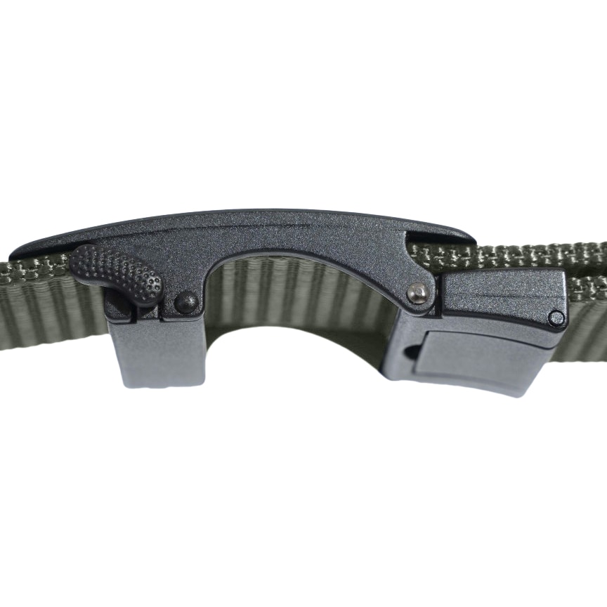 Pas Pentagon Regal Belt 35 mm - Black/Olive Green