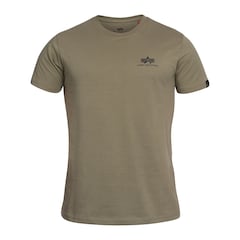 Koszulka T-Shirt Alpha Industries Backprint - Olive/Black